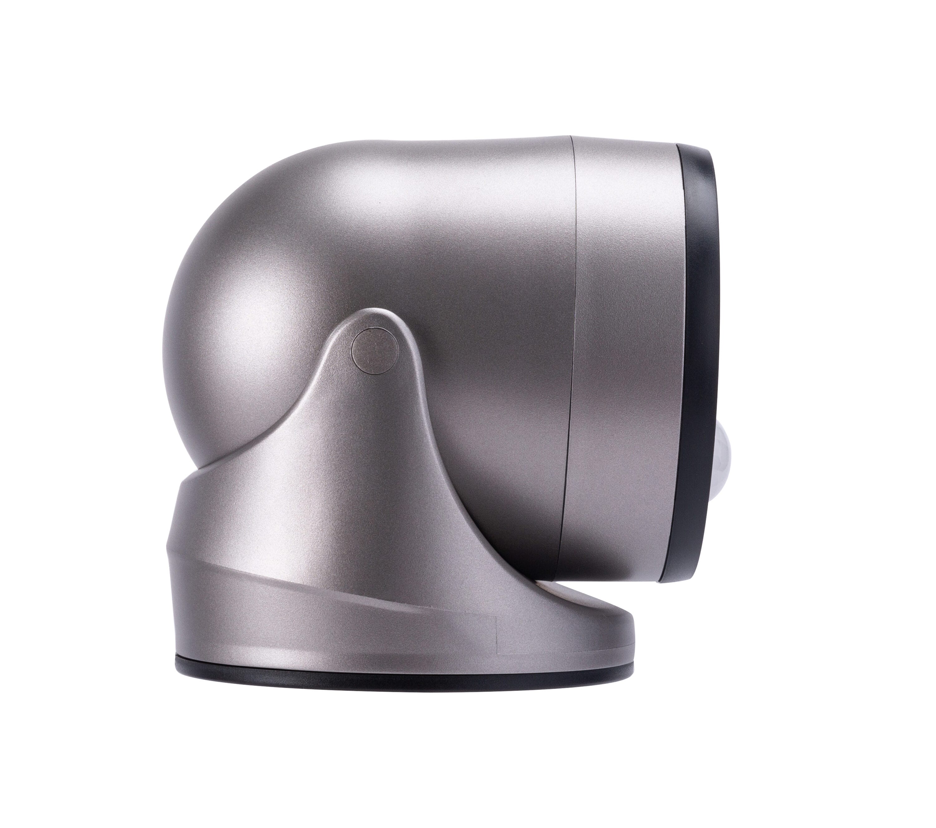 Sleek Gray 400 Lumens Battery-Operated COB LED Floodlight