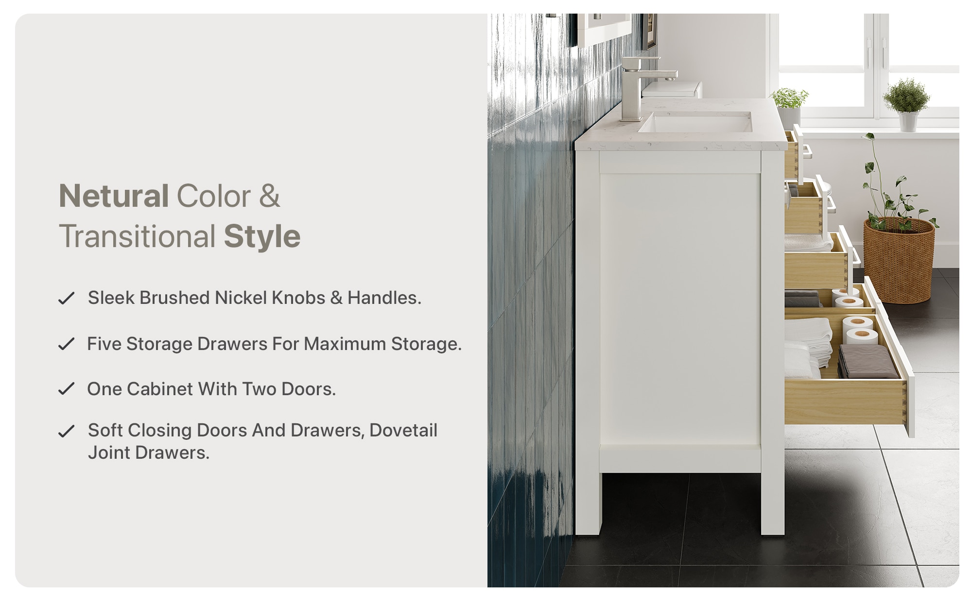 Eviva TVN414-38X18WH-Q Bath-Vanity-Combo - View #9