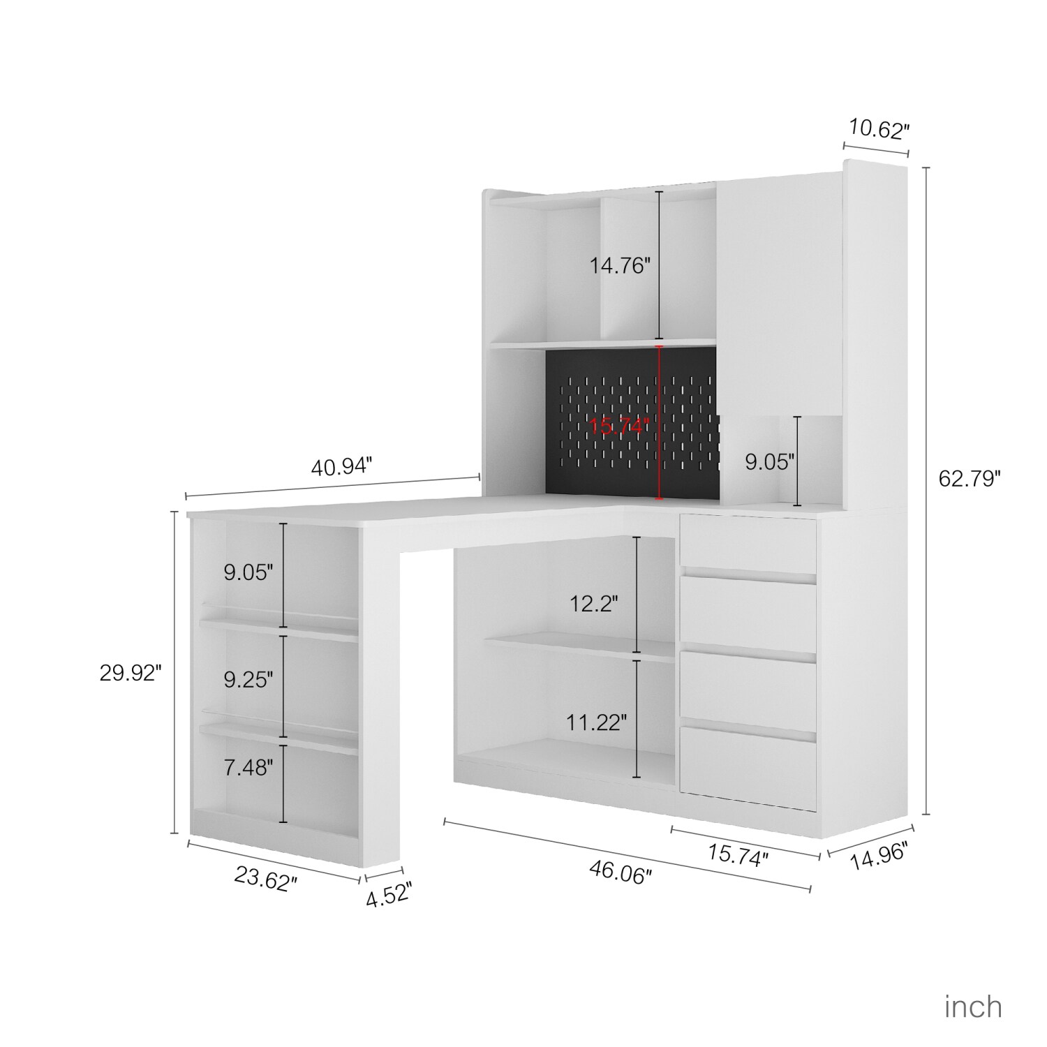 Streamdale Furniture W1321S00023 desks - View #3