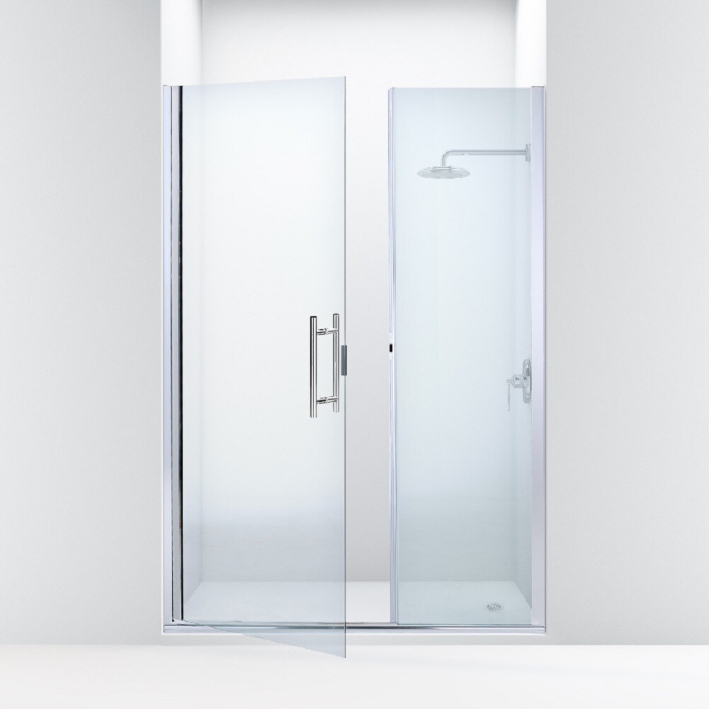 Coastal Shower Doors Illusion Series Chrome 45 3 4 In To 47 In X 70 In