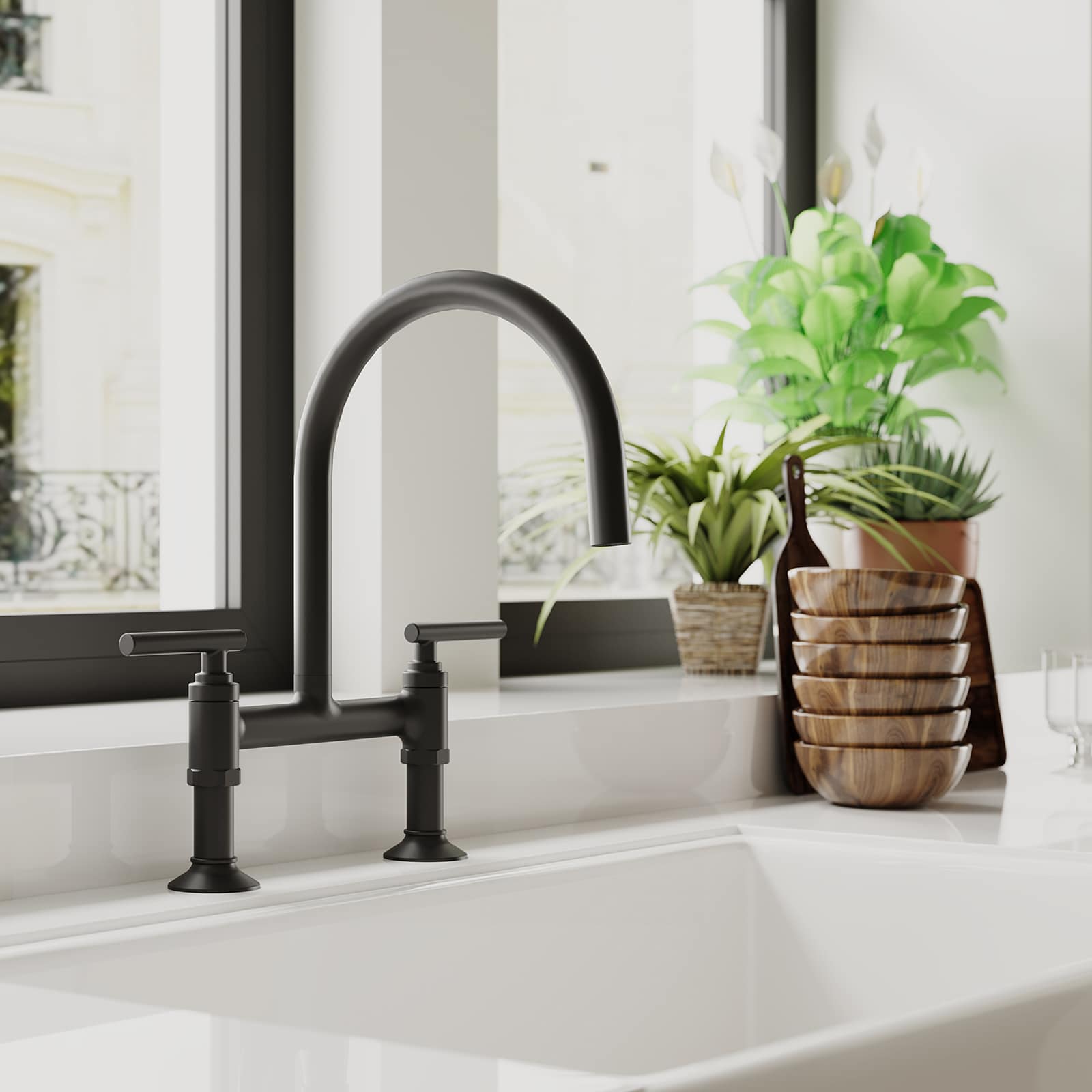 BWE C-4079-B Kitchen-Faucets - View #4