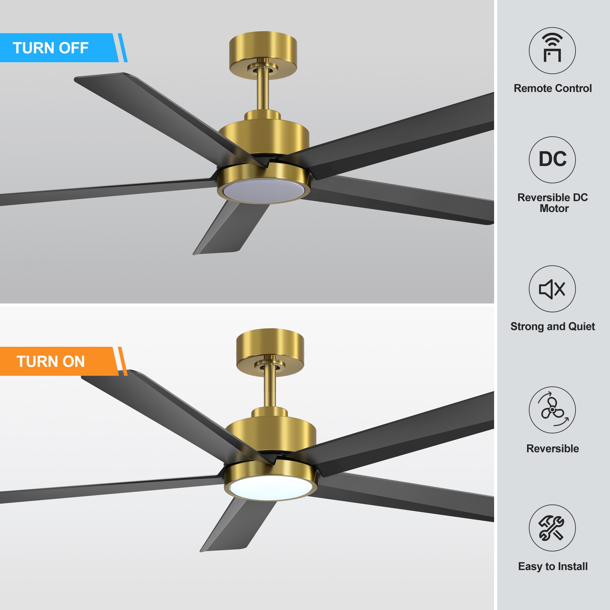Breezary 24031-GB Ceiling-Fans - View #12
