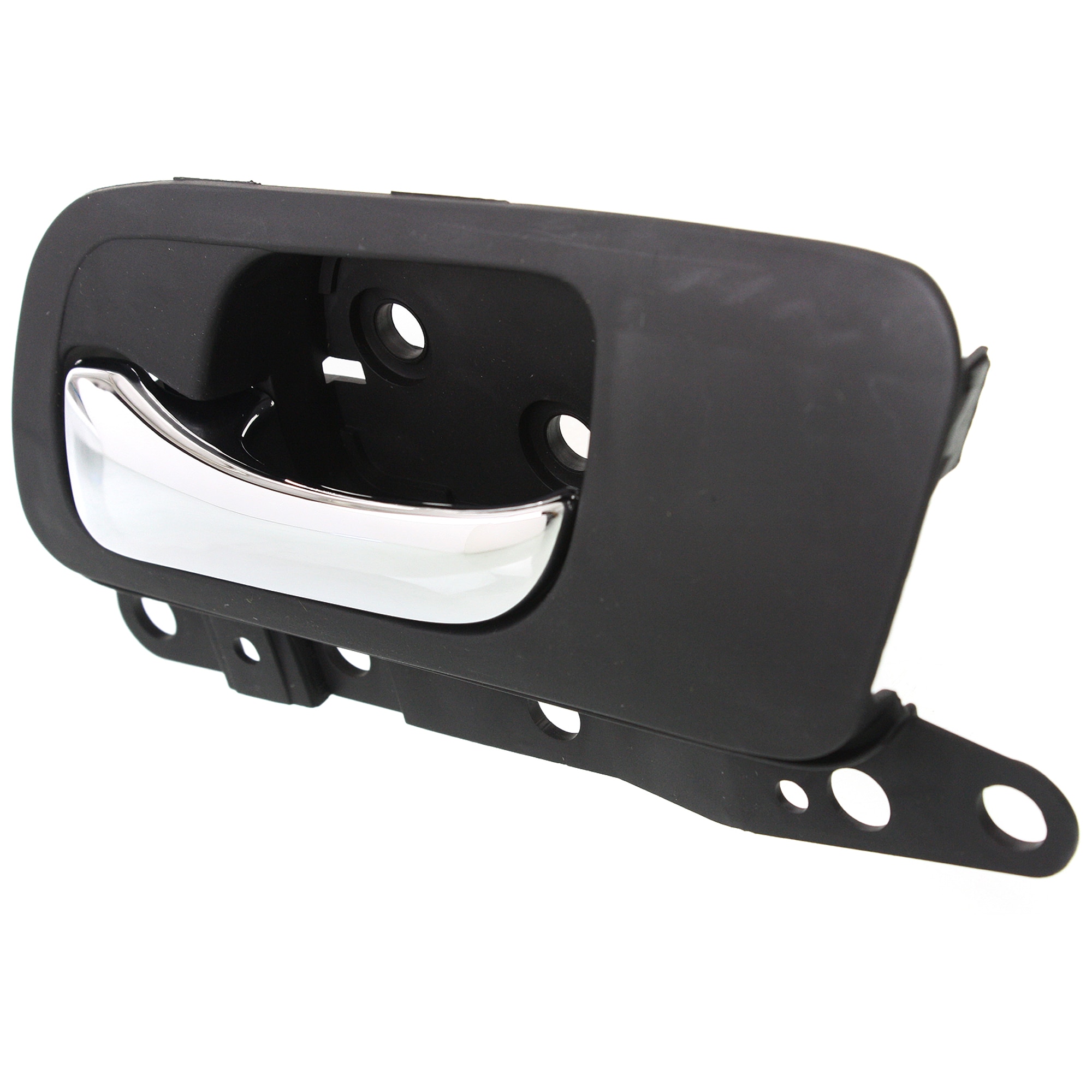 Garage-Pro Interior Door Handle Compatible with 2004-2008 Acura TSX Front- Driver Side Black Bezel with Chrome Lever #JCWREPA462122GP