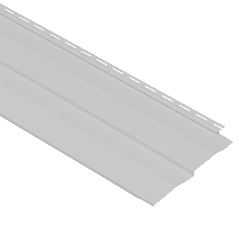 Georgia-Pacific 531671A Vision Pro Double 5-in Dutch lap Gray Vinyl Siding Panel 10.0-Inches x 144.0-Inches 10.0-Sq. Feet /piece