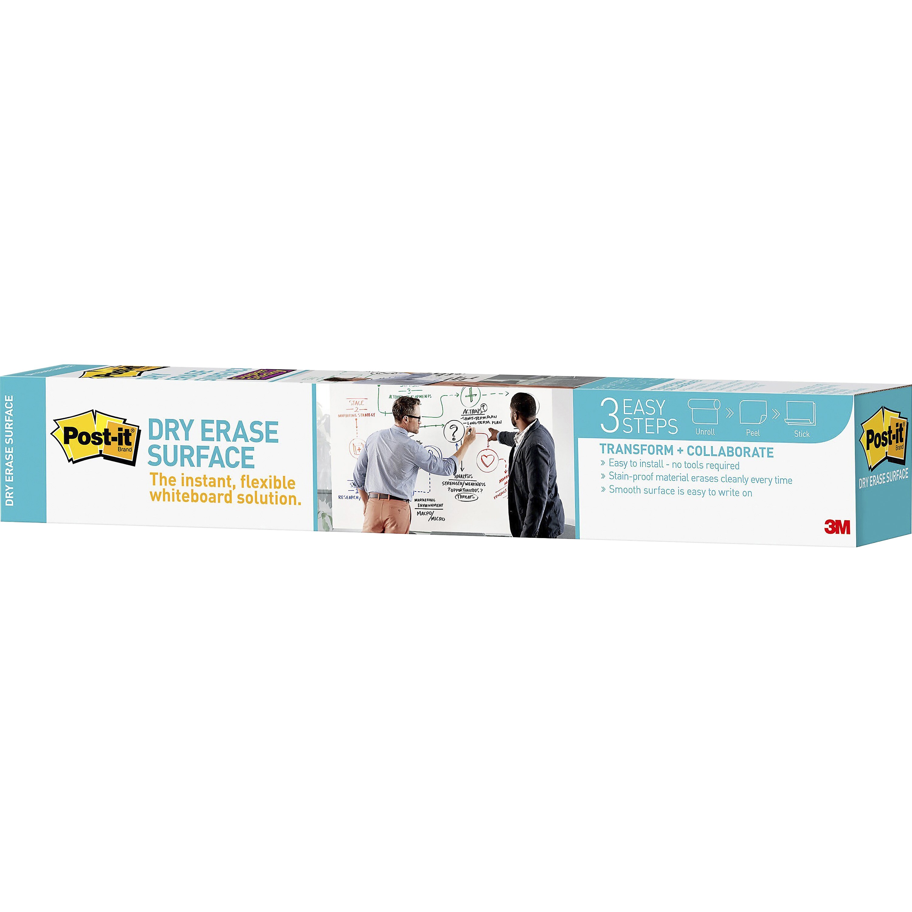 Post-it MMMDEF3X2 Dry-Erase-Bulletin-Boards - View #3