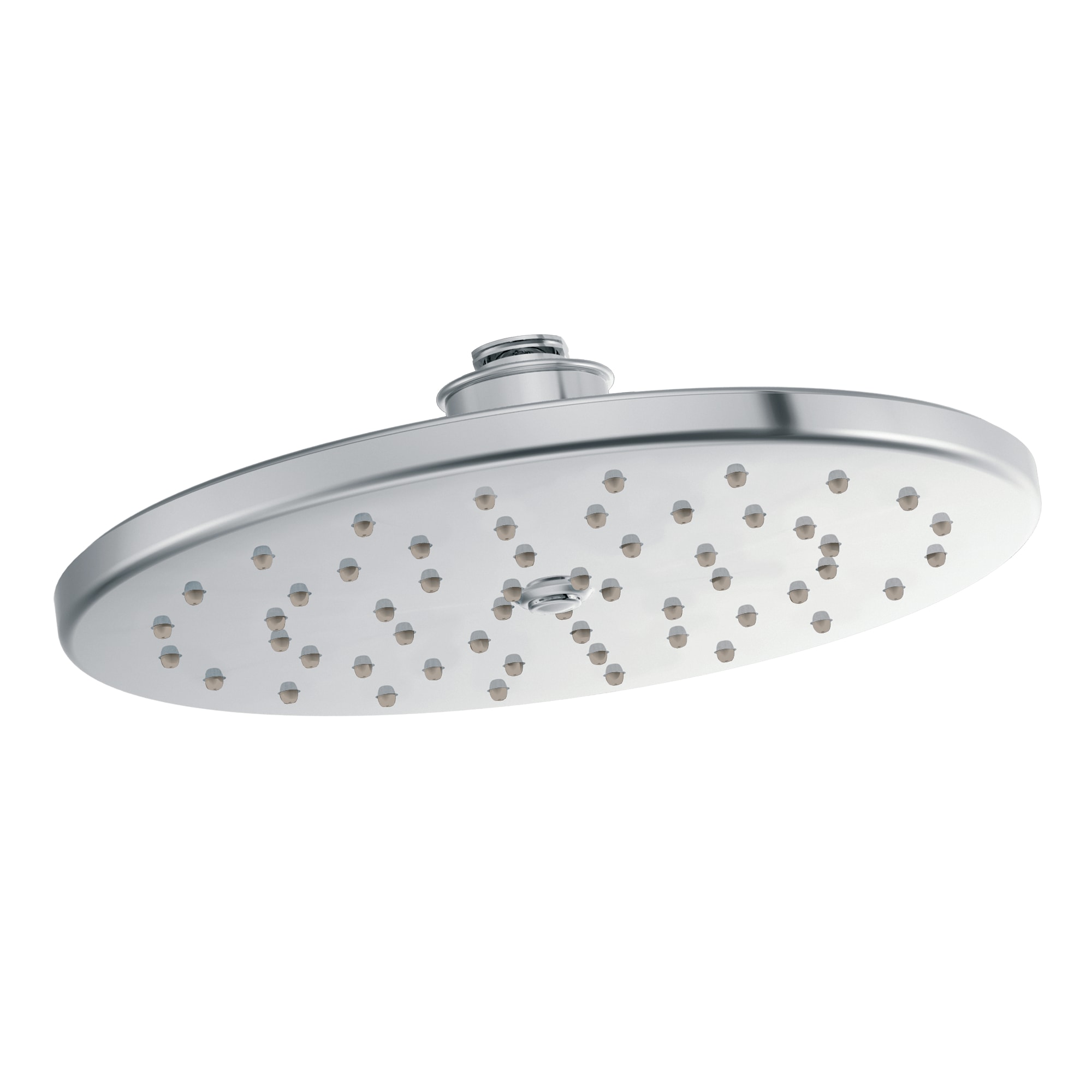 Moen S112EP Waterhill 1.0 -Spray Chrome 10.0-in Round Fixed Rain Shower Head 1.75 GPM