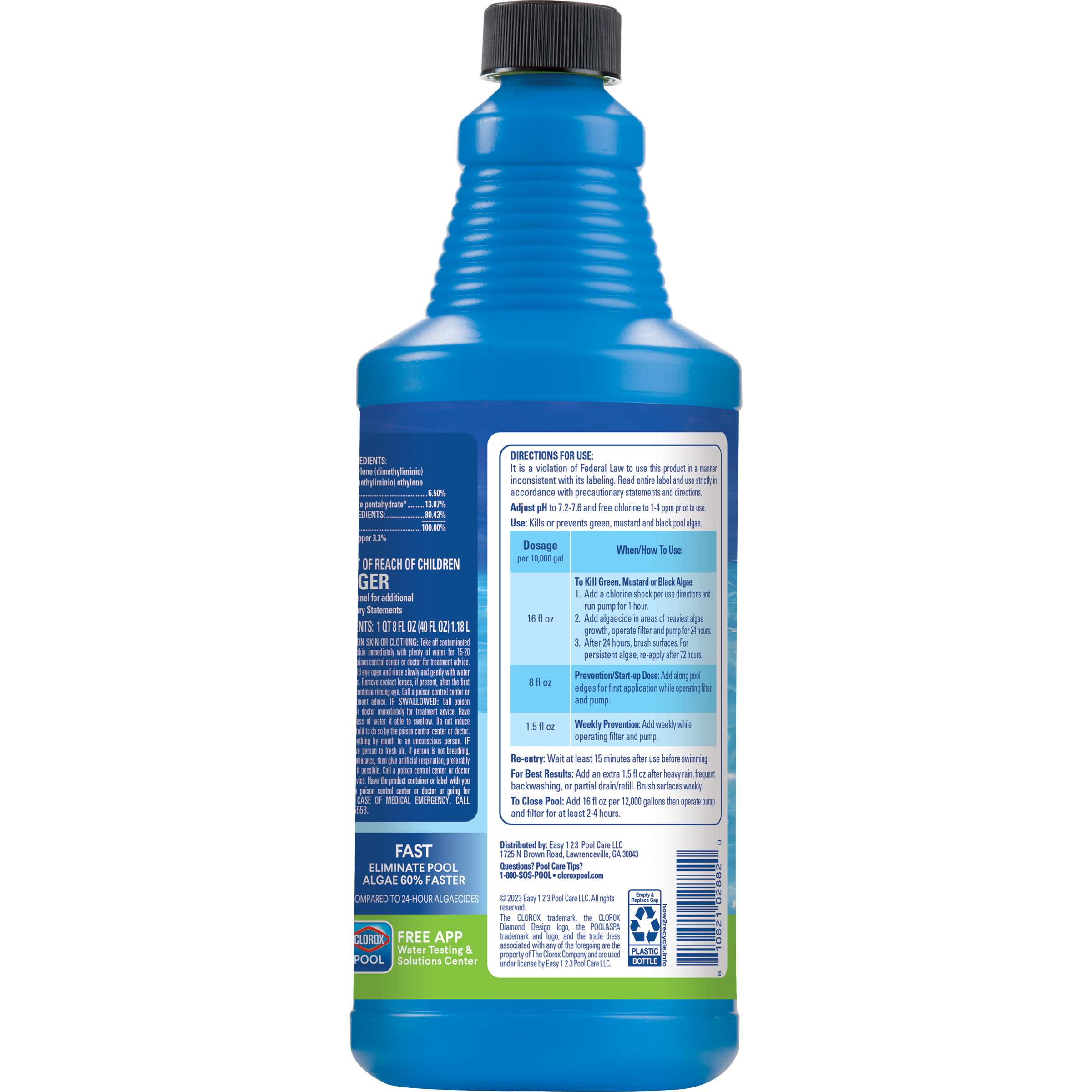 Clorox Pool&Spa 44340CLX Pool-Algae-Control - View #4