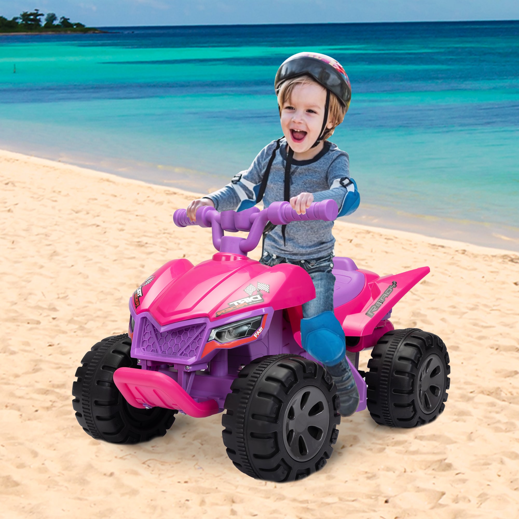 TOBBI 6-volt Riding Toys (Battery & Charger Included) in the Kids Play ...