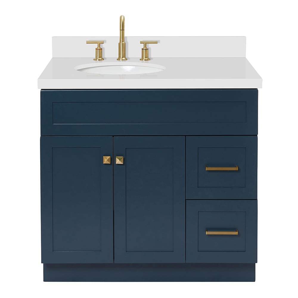 ARIEL F037SLWQOVOMNB Bath-Vanity-Combo - View #2