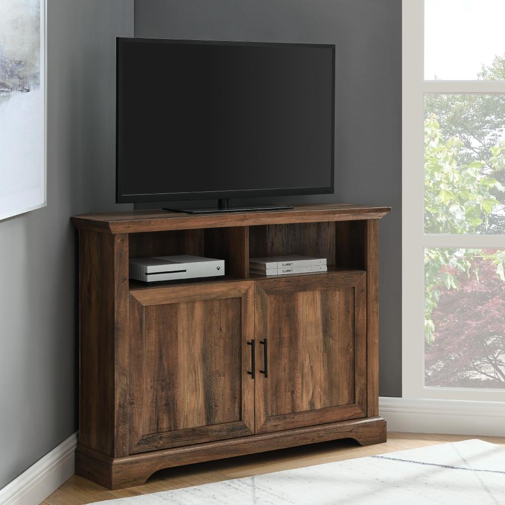 Reclaimed Barnwood Corner (Accommodates TVs up to 48-in) at Lowes.com