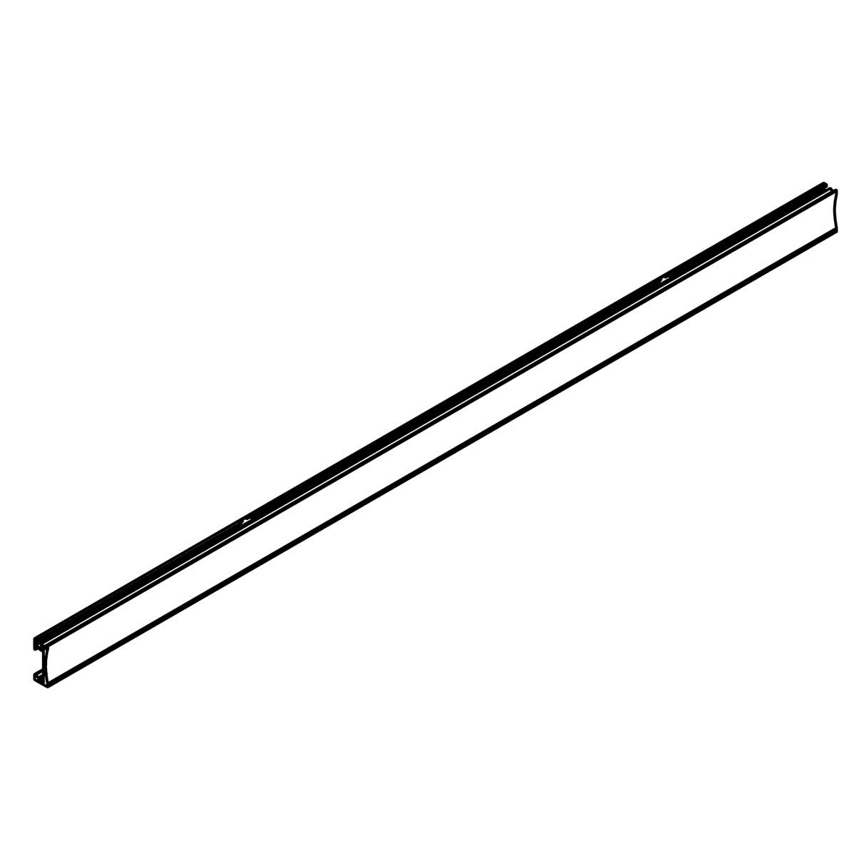 Header Assembly in Bright Silver Extra