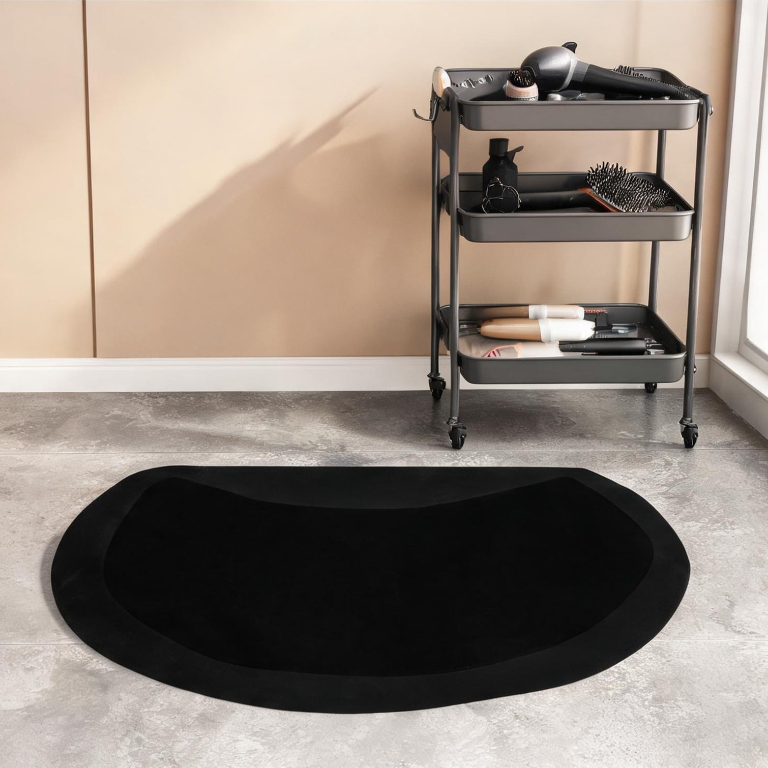 SunJet Health and Beauty Hair with Black Pvc and High-Density Foam pairing 2 in with High-Density Foam Core and 31.7x6.7x6.7