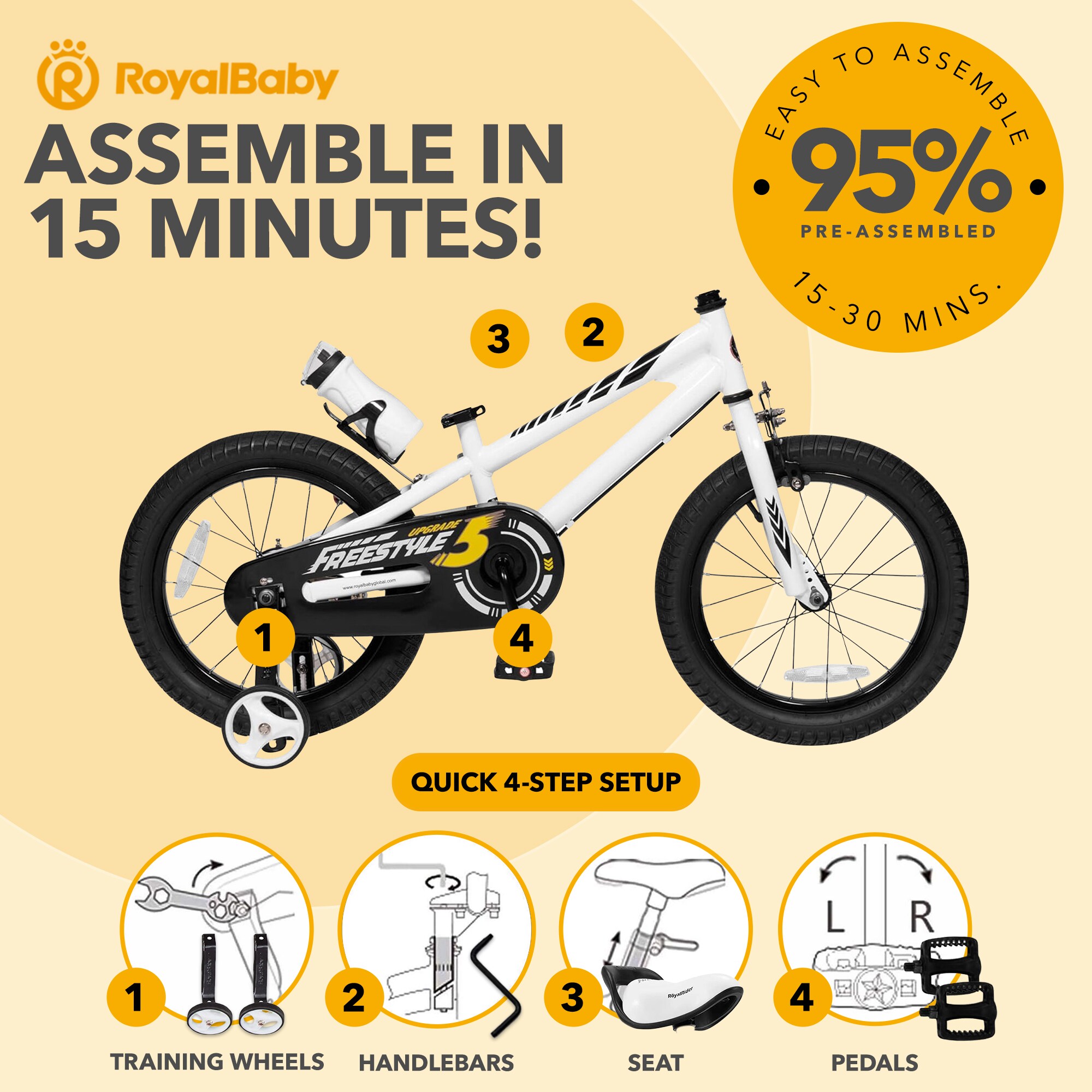 Royal Baby 401341 bikes - View #4