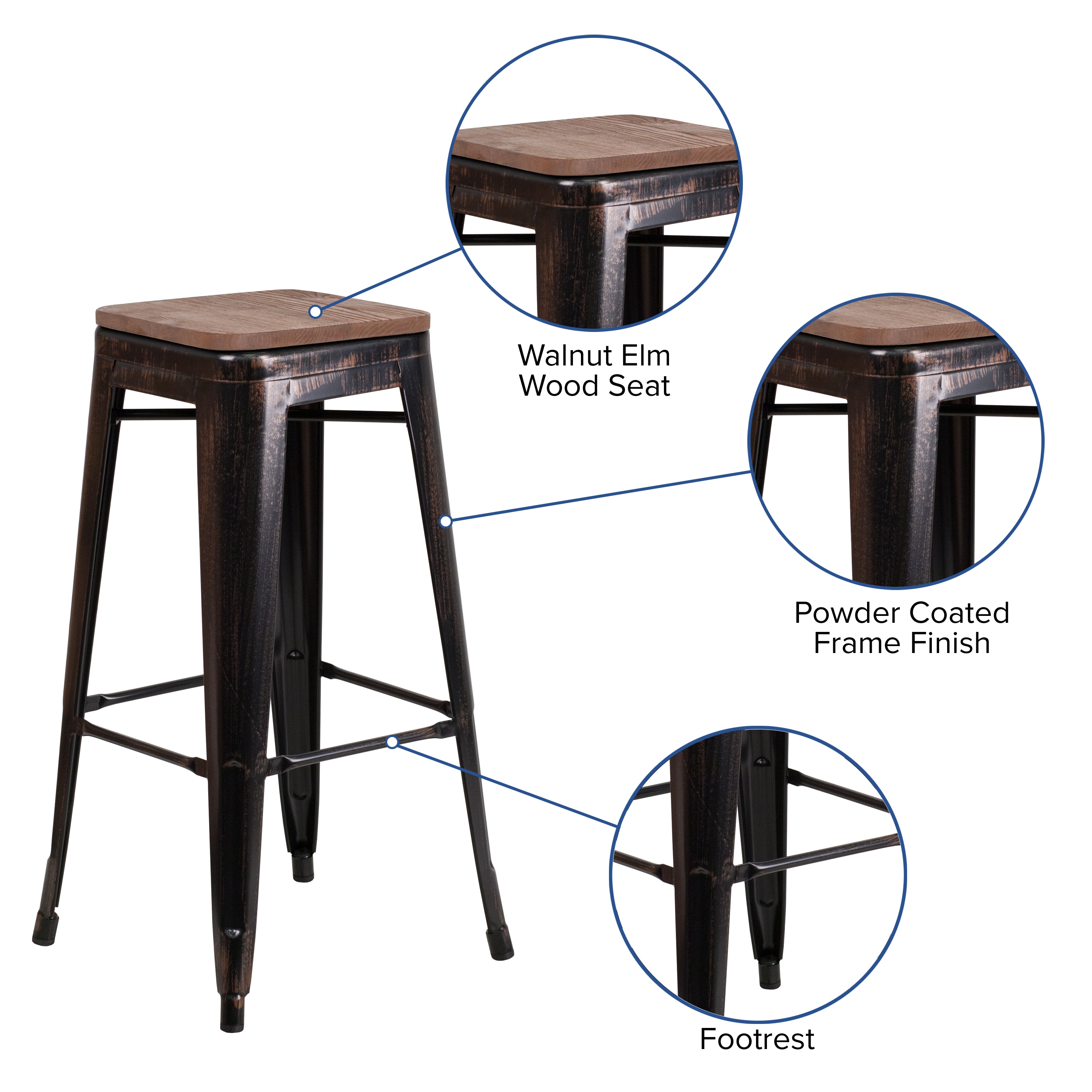Flash Furniture 889142874119 stools - View #2