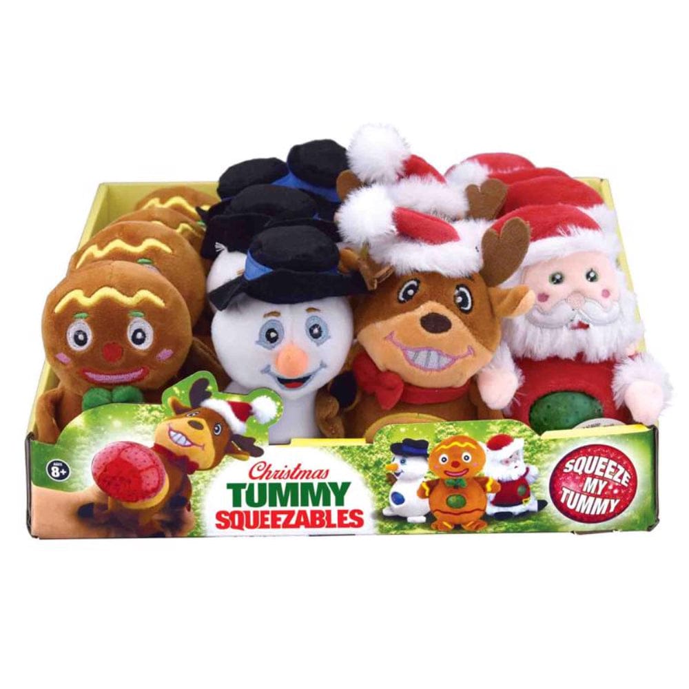 Magic Seasons  Christmas Tummy Squeezables - Assorted Santa Claus 1 pk