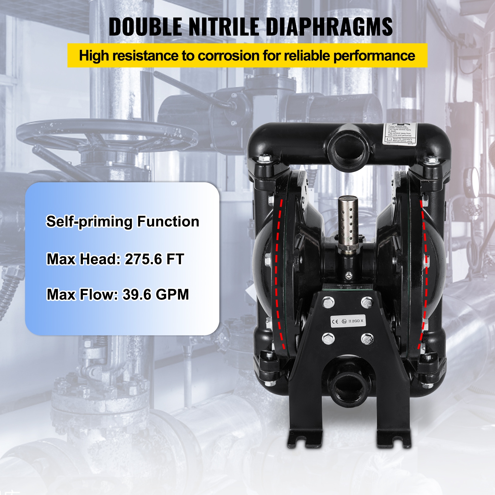 VEVOR YBGMBQBY4-25L0001V0 pumps - View #6