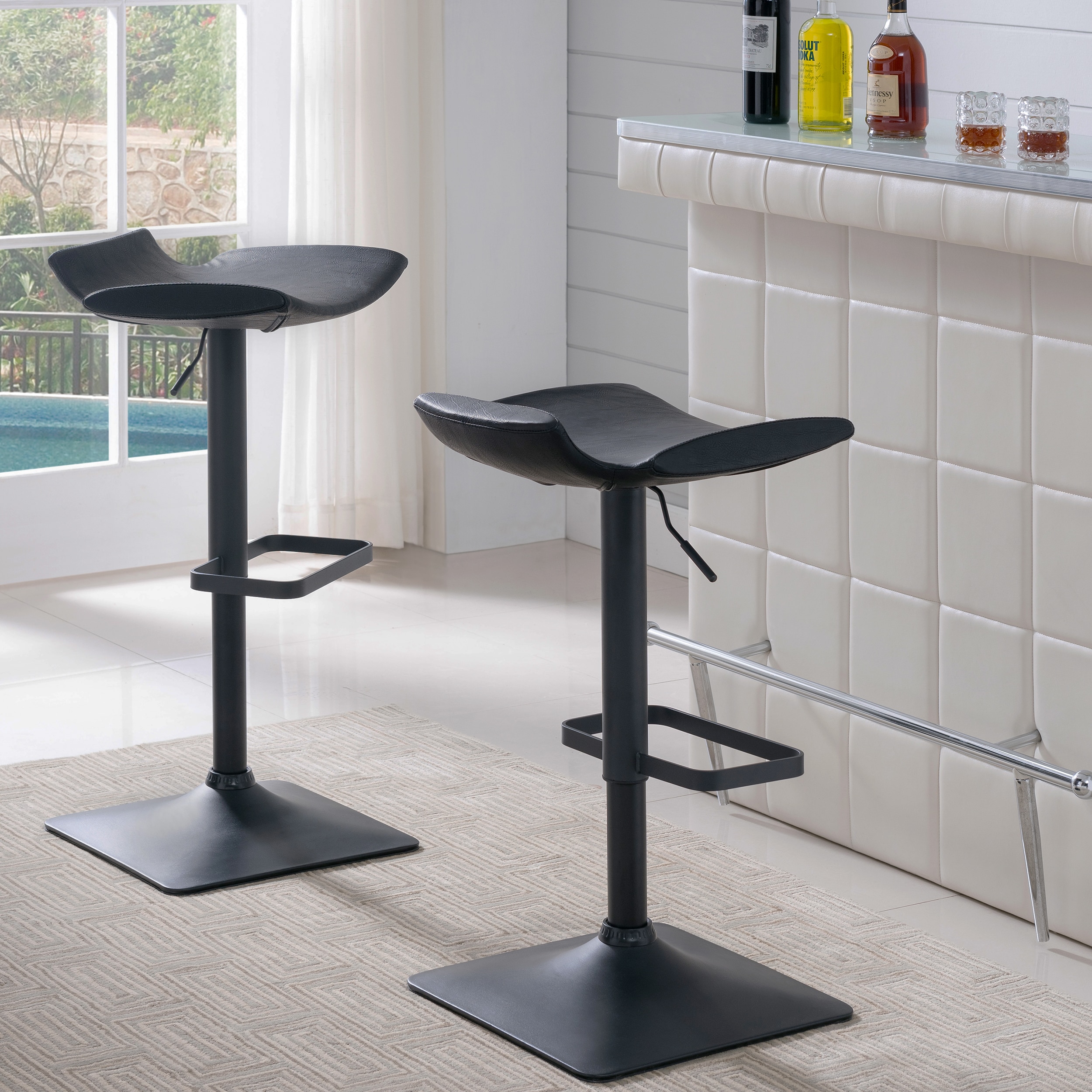 Leick Home 10138BL stools - View #2