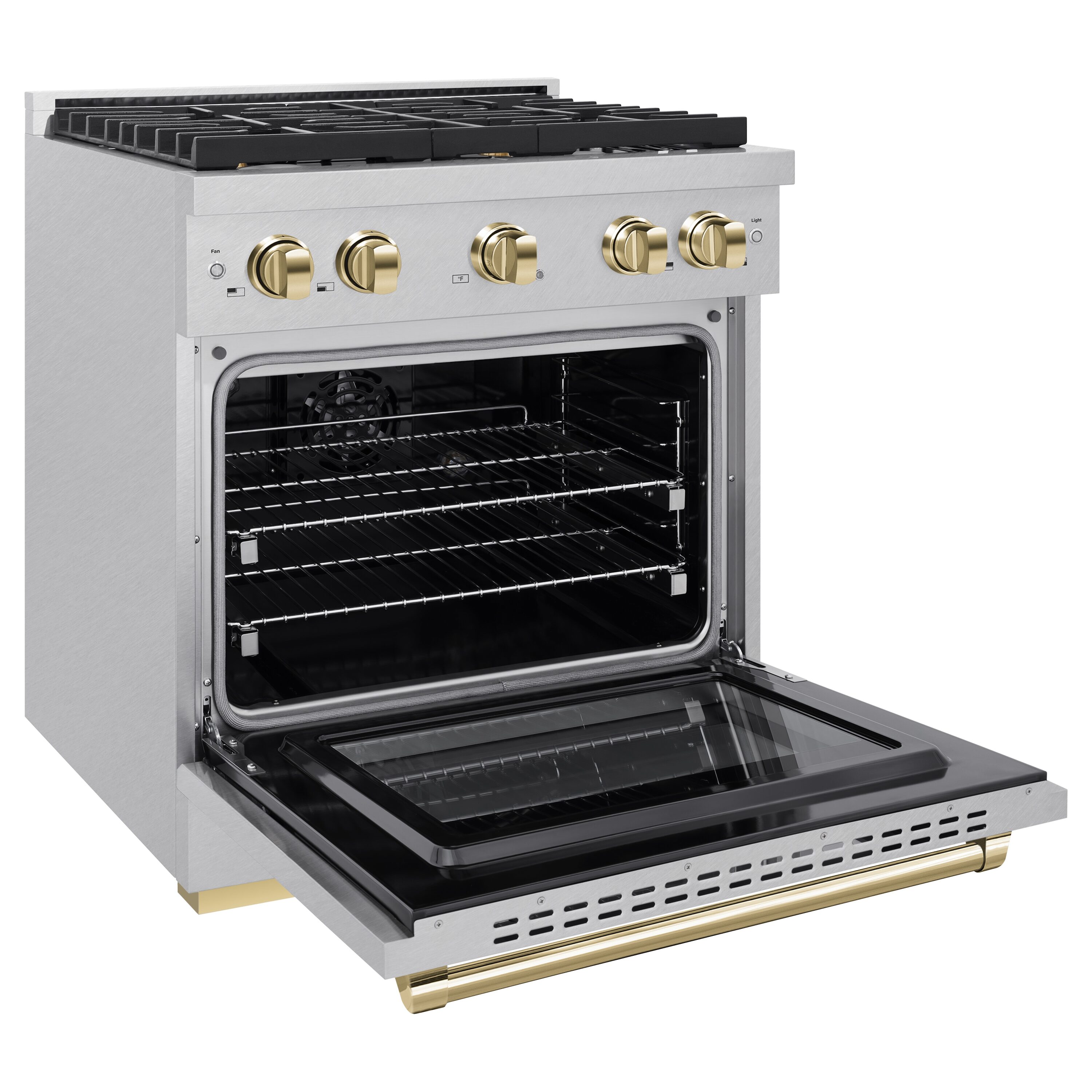 ZLINE KITCHEN & BATH SDRSZ-30-G Dual-Fuel-Ranges - View #4
