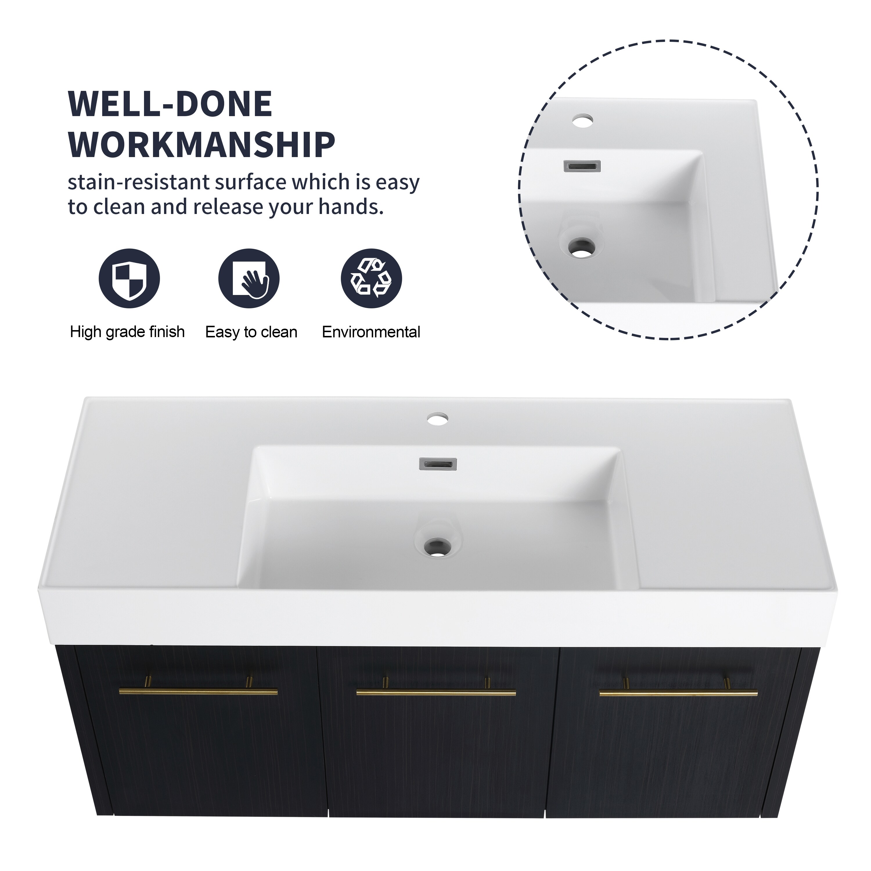 Forclover QNM-0140-IMO Bath-Vanity-Combo - View #5
