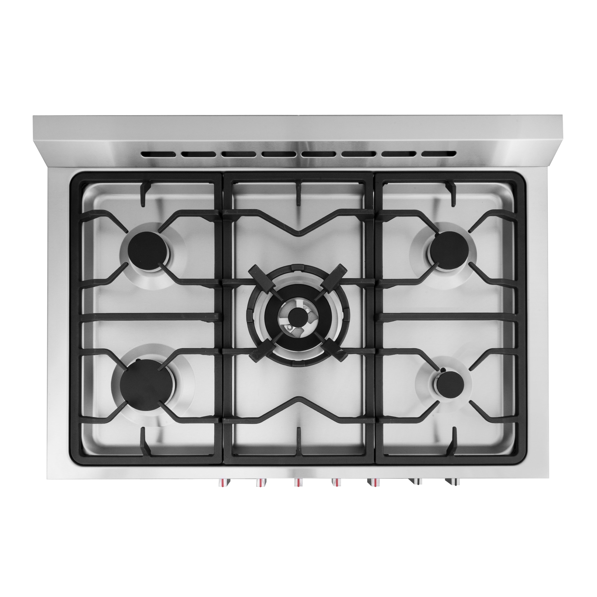 Cosmo 36-in Standard 5 Burners Convection Oven Freestanding Dual Fuel ...