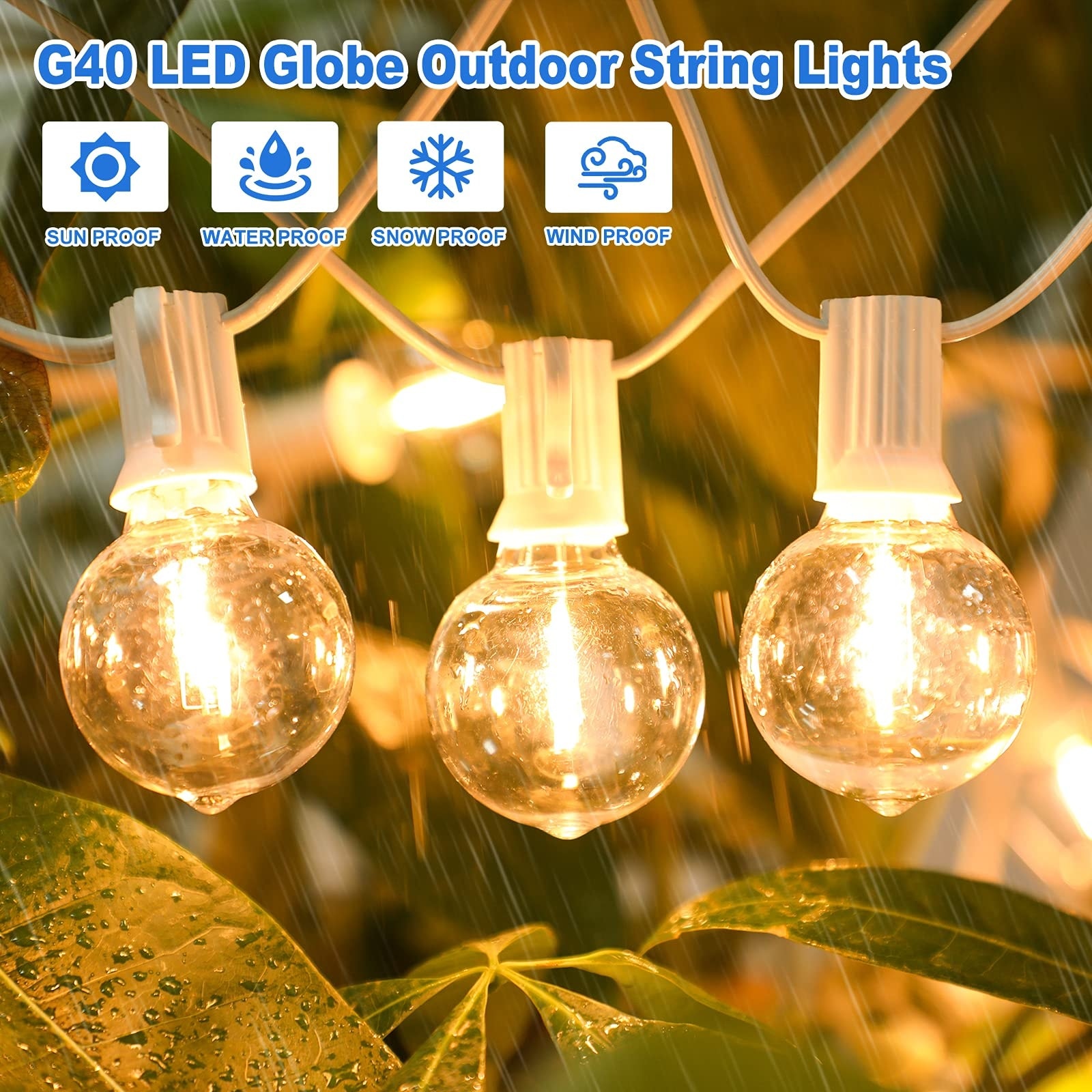 Afoxsos L05AF10042 Christmas-String-Lights - View #4