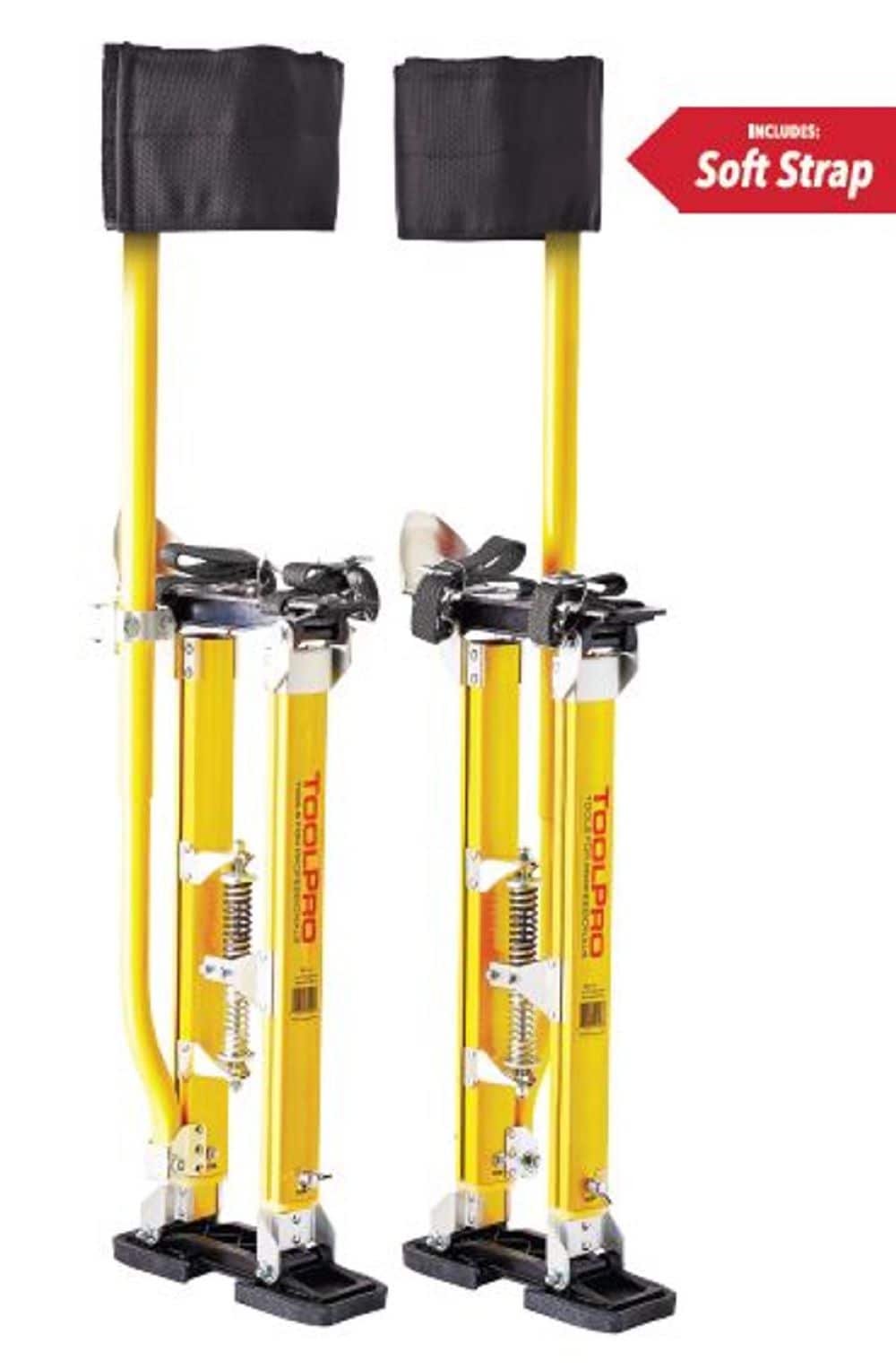 ToolPro TP03649 36-Inches to 48-Inches Magnesium Drywall stilts