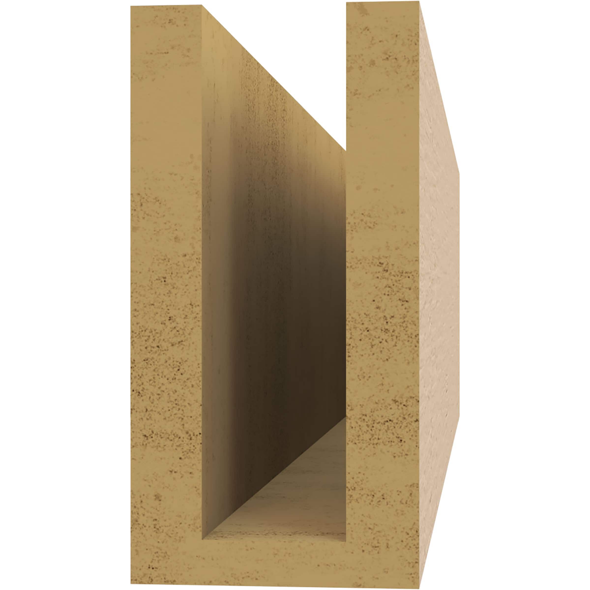 Ekena Millwork RFTU04X08X28BLKRCPR Exterior-Brackets-Braces - View #4