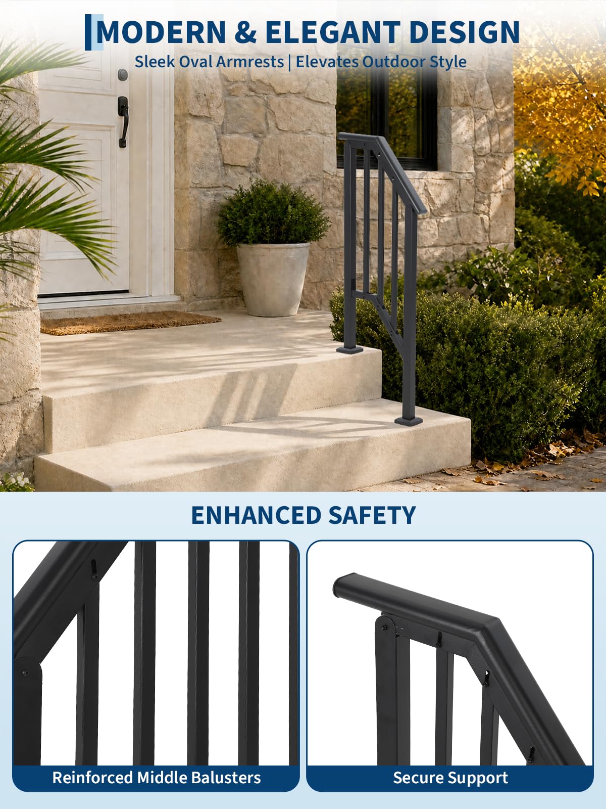 GarveeLife CLJ-AWYETQ-WY119SW Interior-Stairpart-Railing - View #4