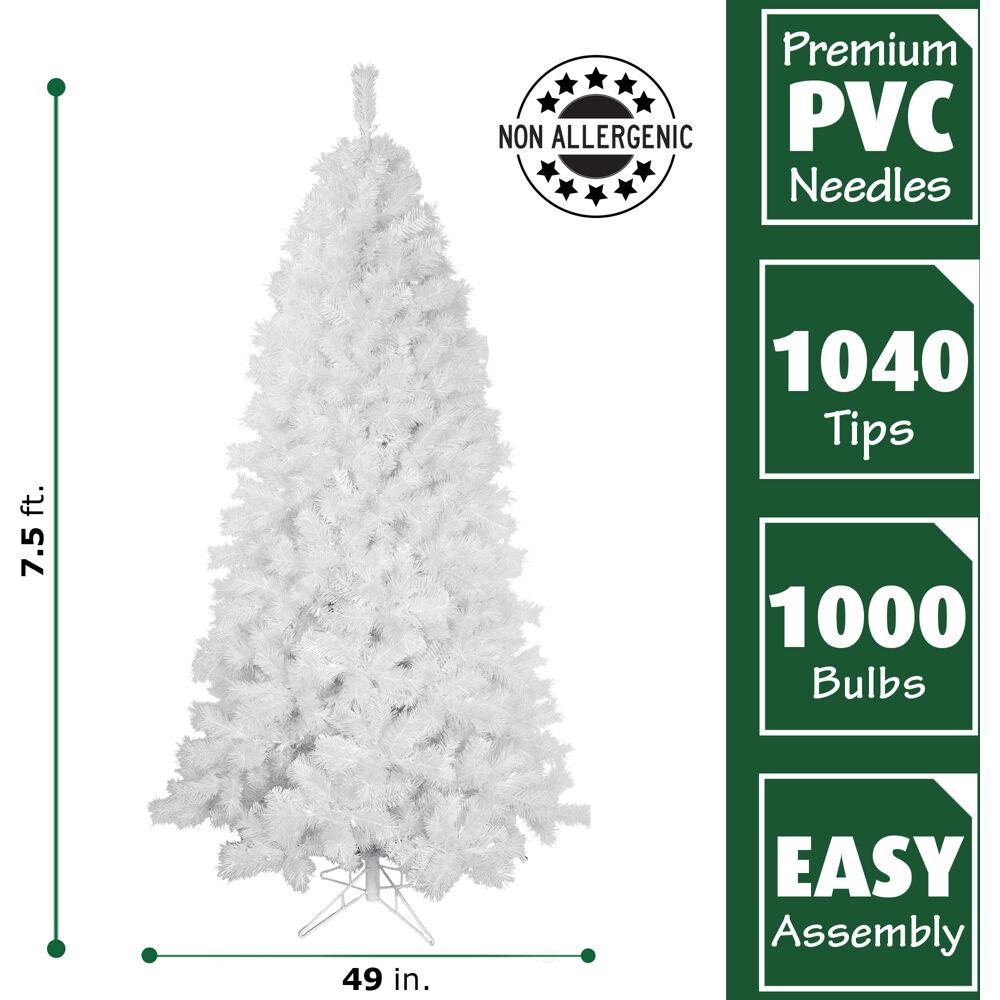 Fraser Hill Farm FFFV075-3WH Artificial-Christmas-Trees - View #5
