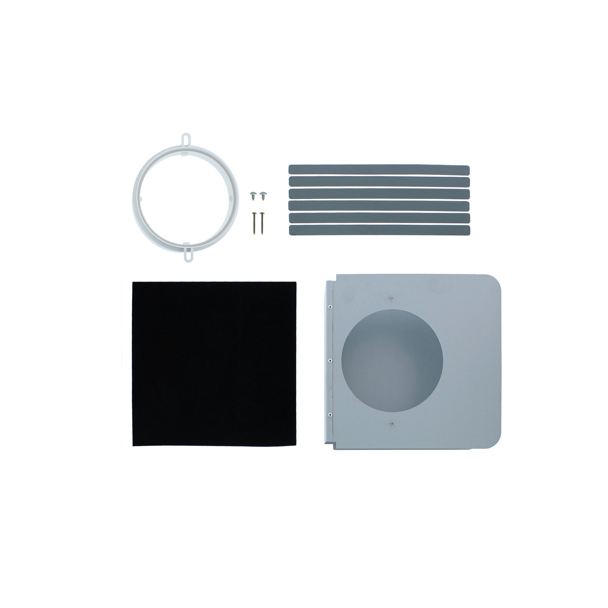 Zephyr Ductfree Wallmounted Range Hood Recirculation Kit (Black) in