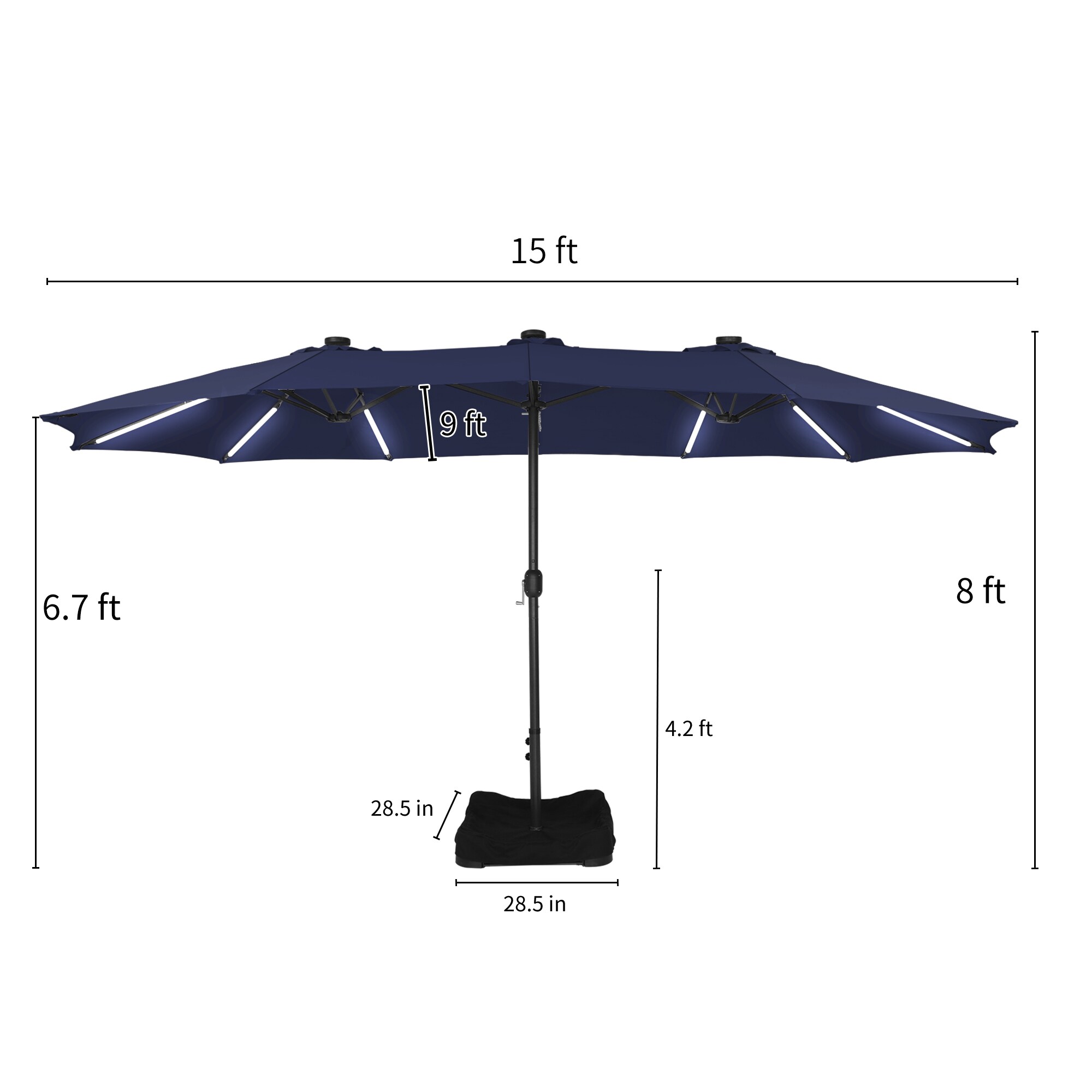 Sumyeg CAHT15L-NV Umbrellas-2 - View #13