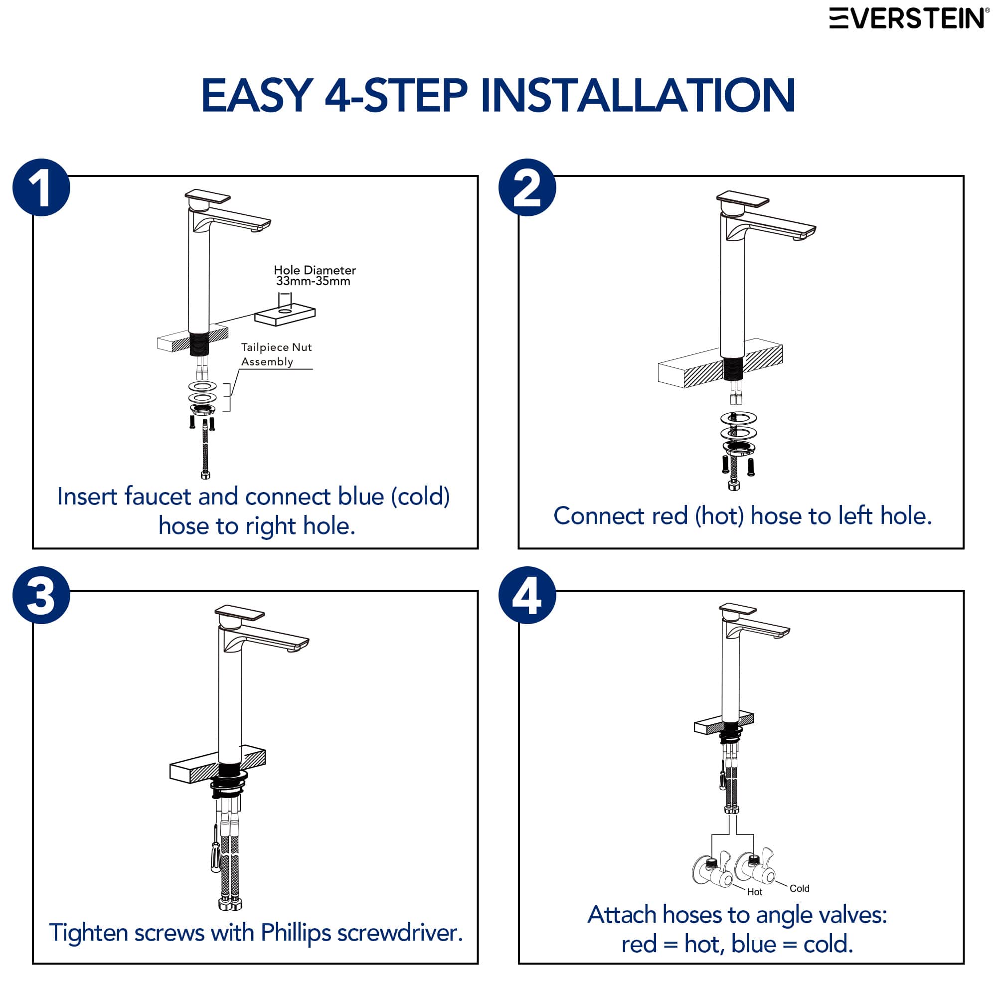 EVERSTEIN SFS-1121-BK Lavatory-Faucets - View #10