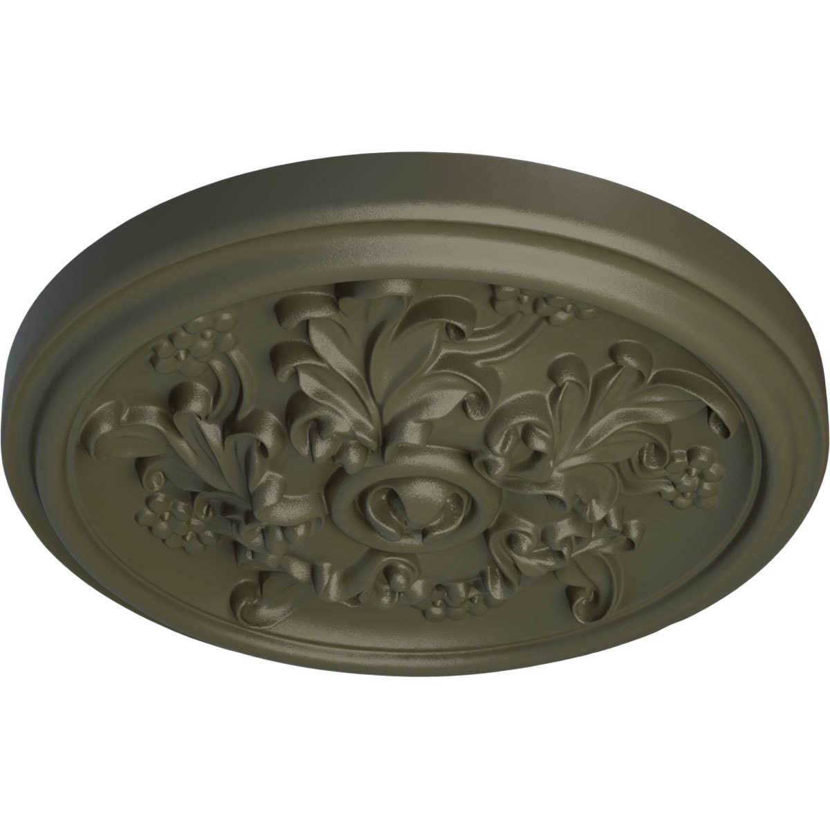 Ekena Millwork CM14KTWHF Ceiling-Medallions - View #2