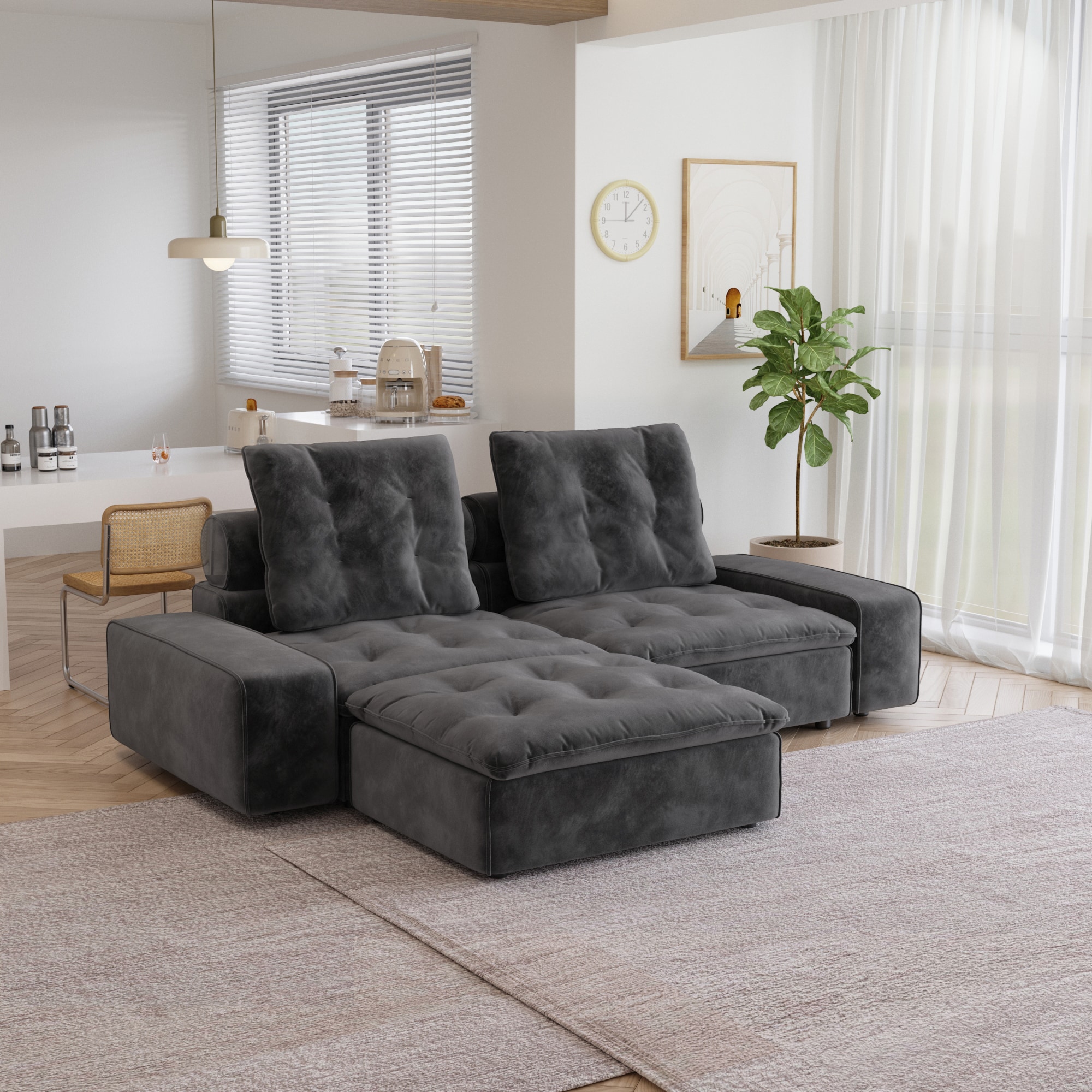 BuotiqHom DH-CF2-136GY Sofas-Loveseats - View #7