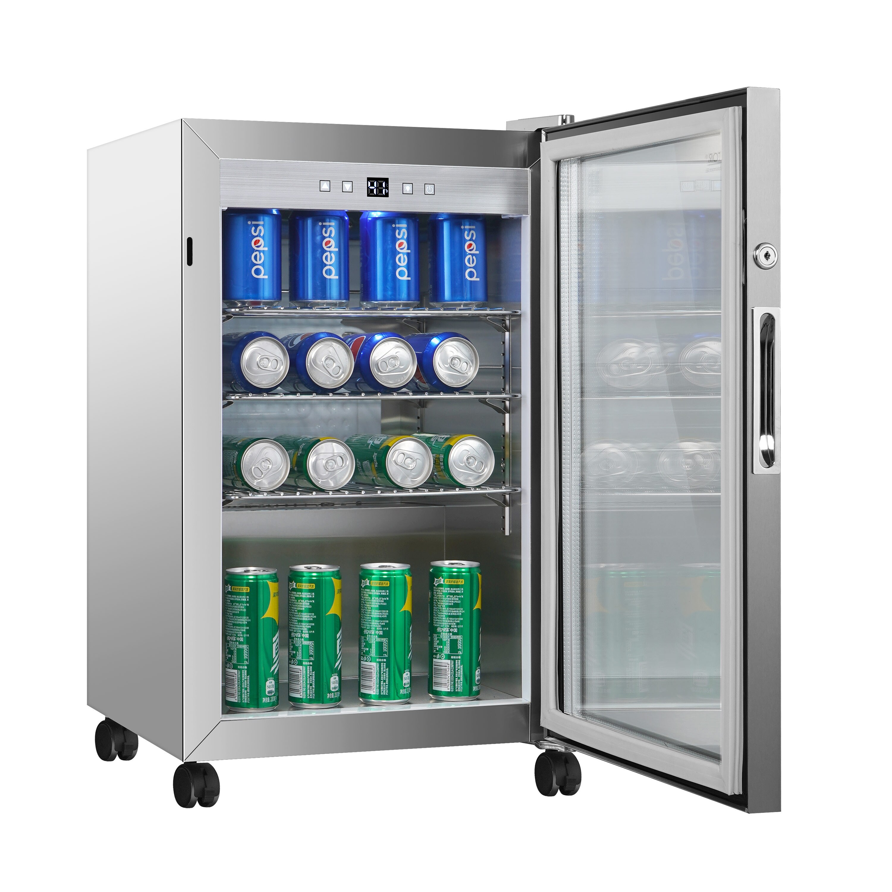 Equator Advanced Appliances 3.21-cu ft Standard-depth Freestanding Mini  Fridge Freezer Compartment (Black) in the Mini Fridges department at