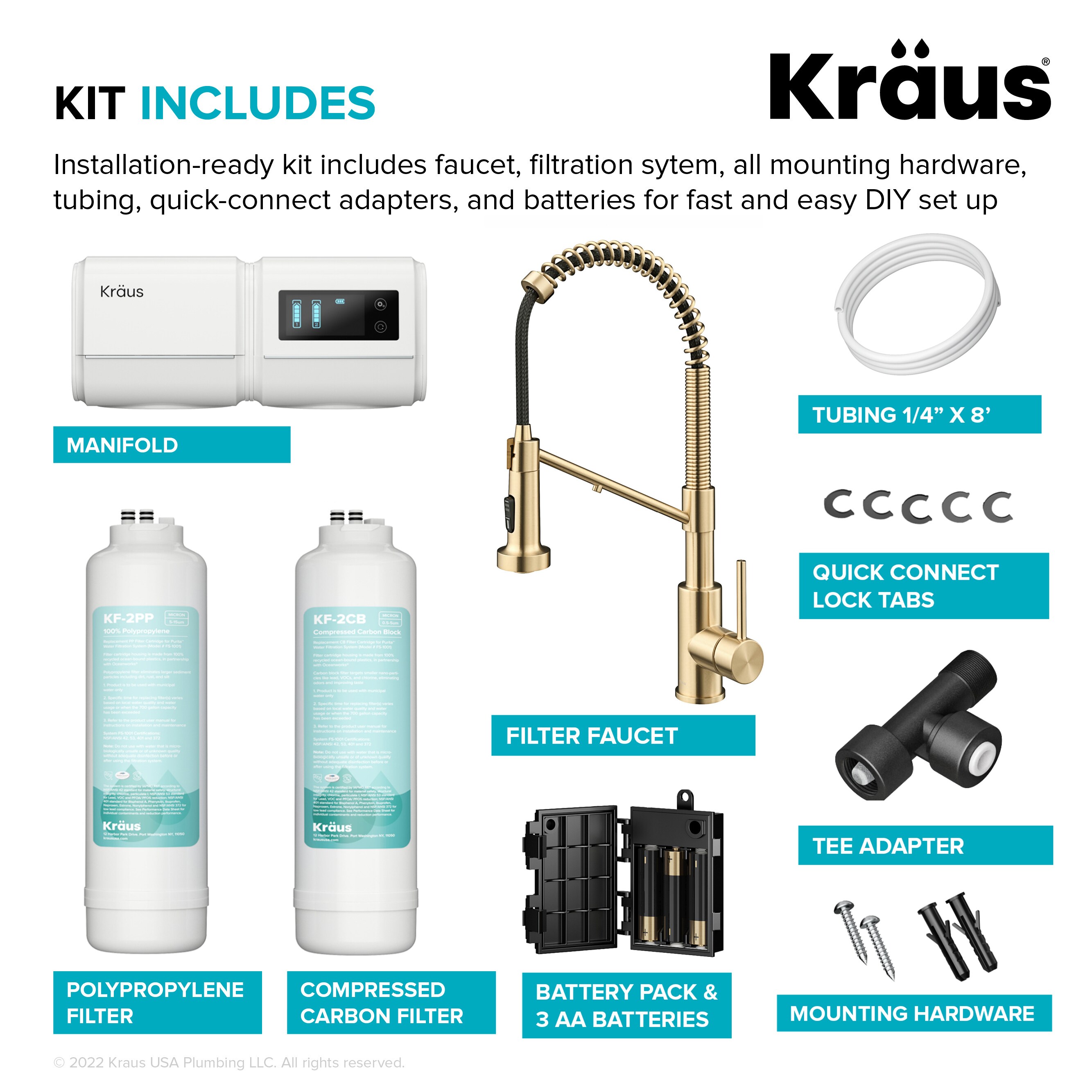 Kraus FS-1001-KFF1610SFACB Under-Sink-Filtration-Systems - View #3