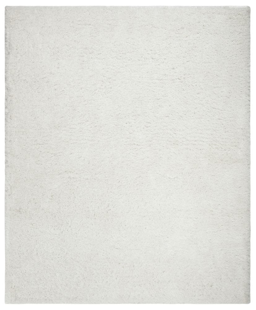 Safavieh SGT501A-8 Toronto Leaside Shag 8 x 10 (ft) Tufted Polyester Ivory Rectangular Indoor Solid Area rug