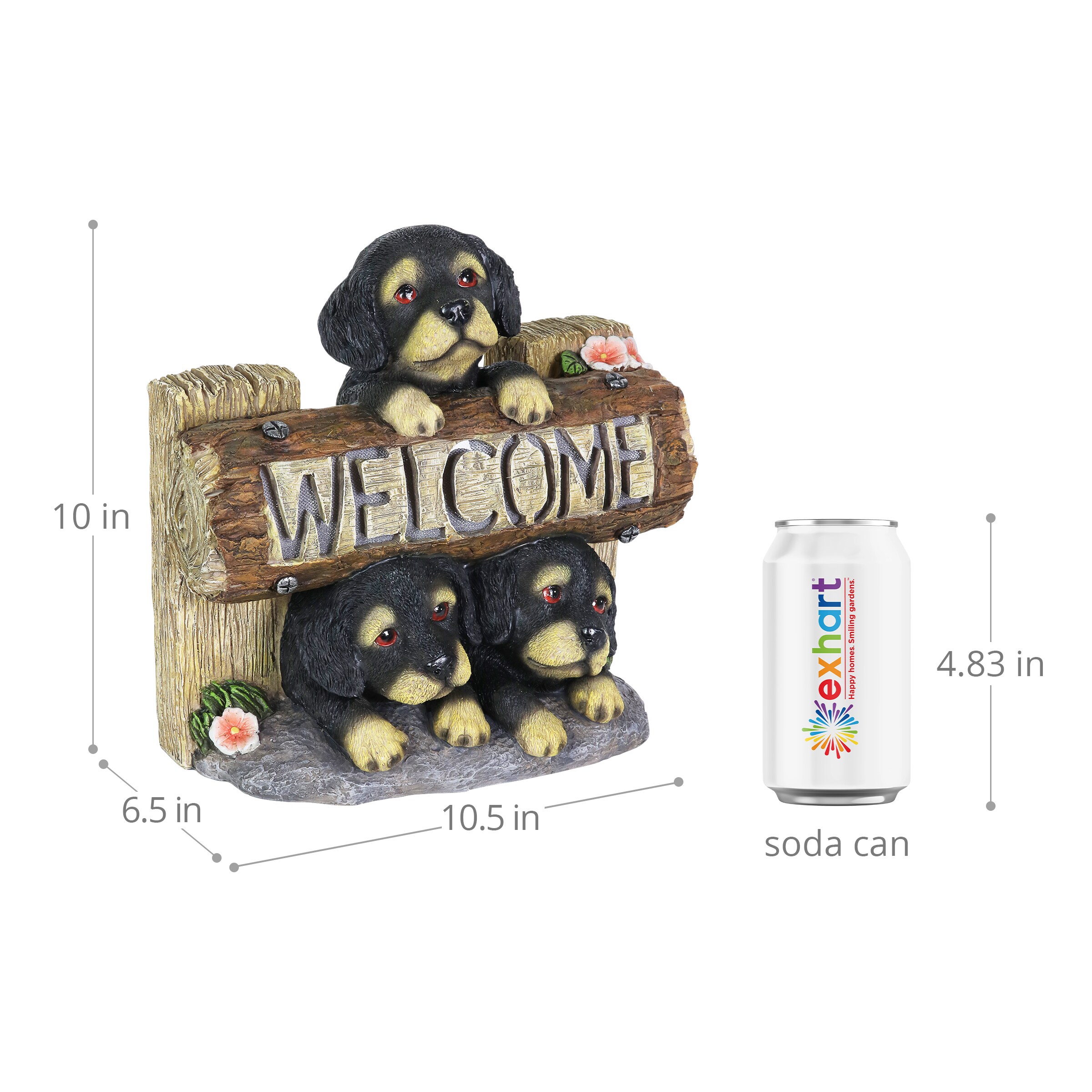 Exhart 71429-RS Garden-Statue - View #4