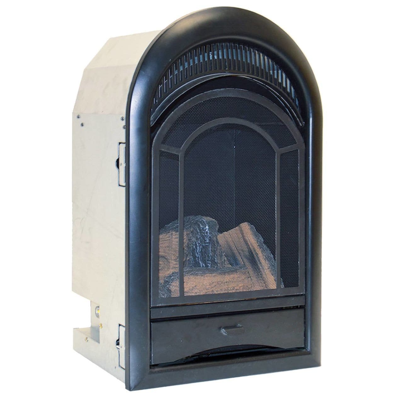 ProCom ProCom Dual Fuel Ventless Gas Fireplace Insert – Arched Door, 15,000 BTU, T-Stat Control – Model# PCS150T PCS150T Sansujyuku sansujyuku.com