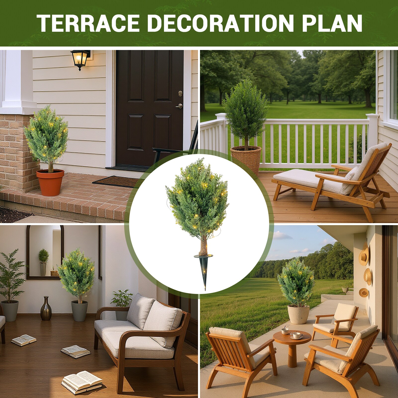 Qeetex GGL-PHK-34LLQEKS Artificial-Plants-Trees - View #7