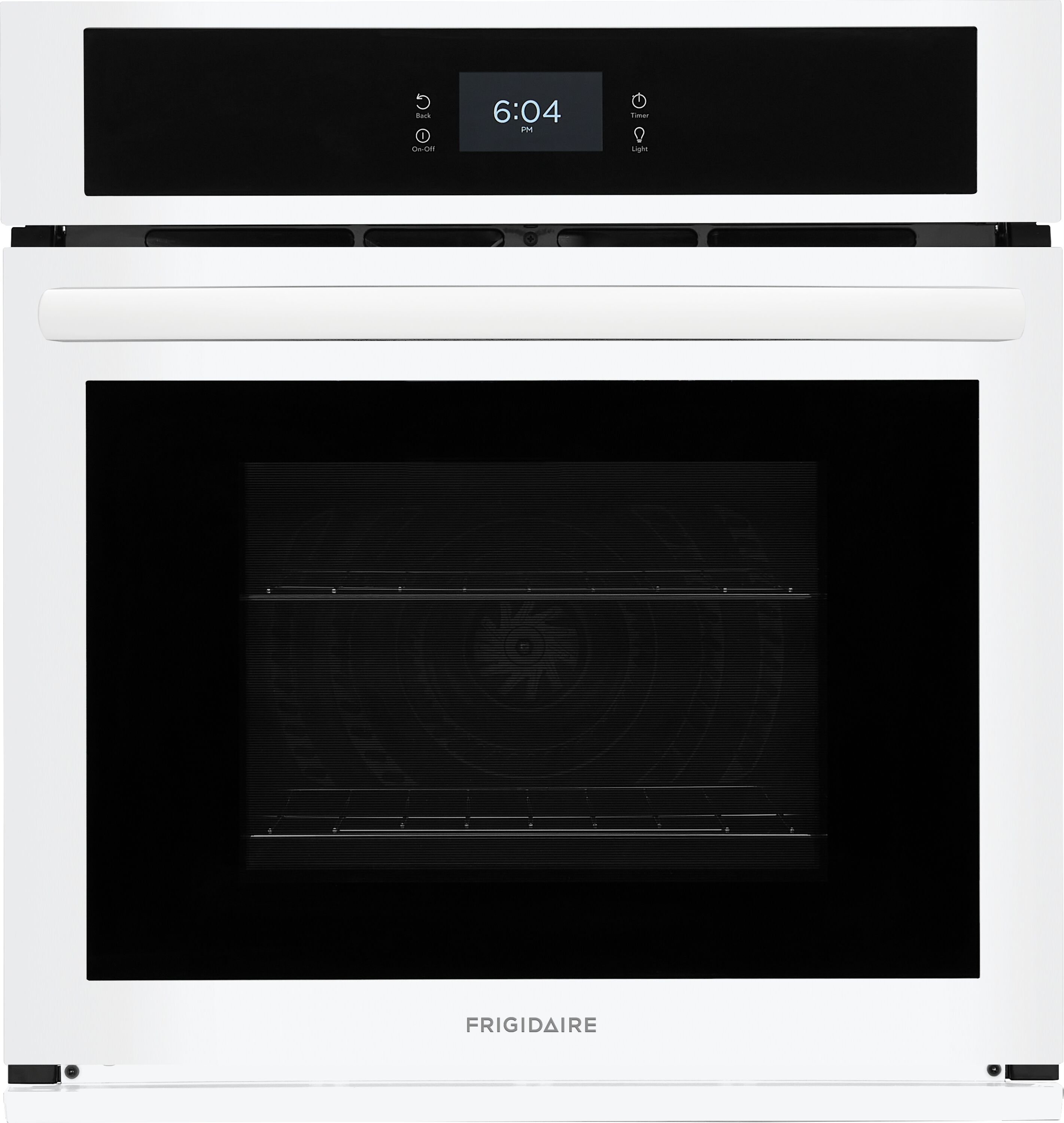 Frigidaire FCWS2727AW 27 inch Single Electric Wall Oven Single-fan and Self-cleaning ( White )