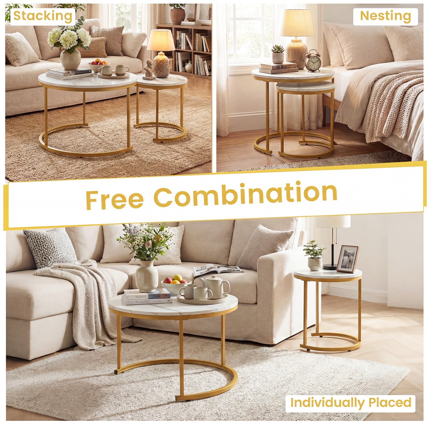Volenca VOL-CNX0BL Coffee-Tables - View #7