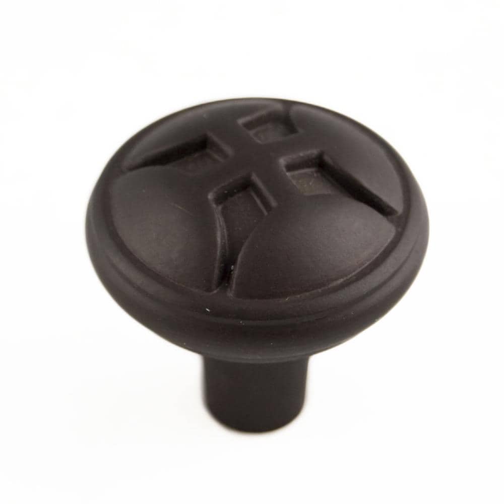 RK International CK 9314-RB Oil-rubbed bronze Round Transitional Cabinet Knob