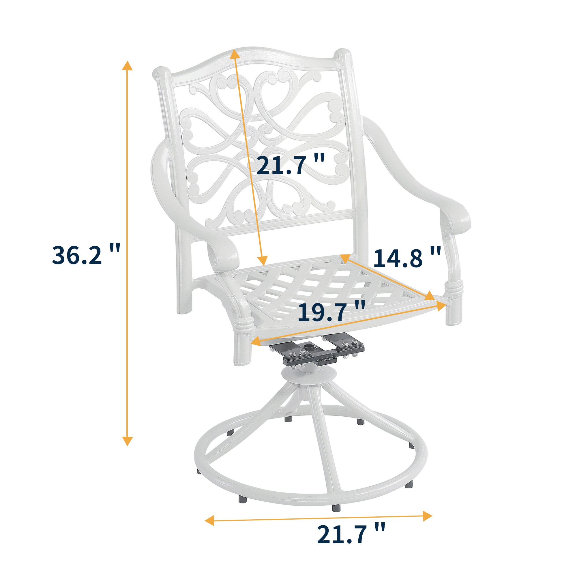 CASAINC BJC-WF-JW00183001 Patio-Chairs - View #3