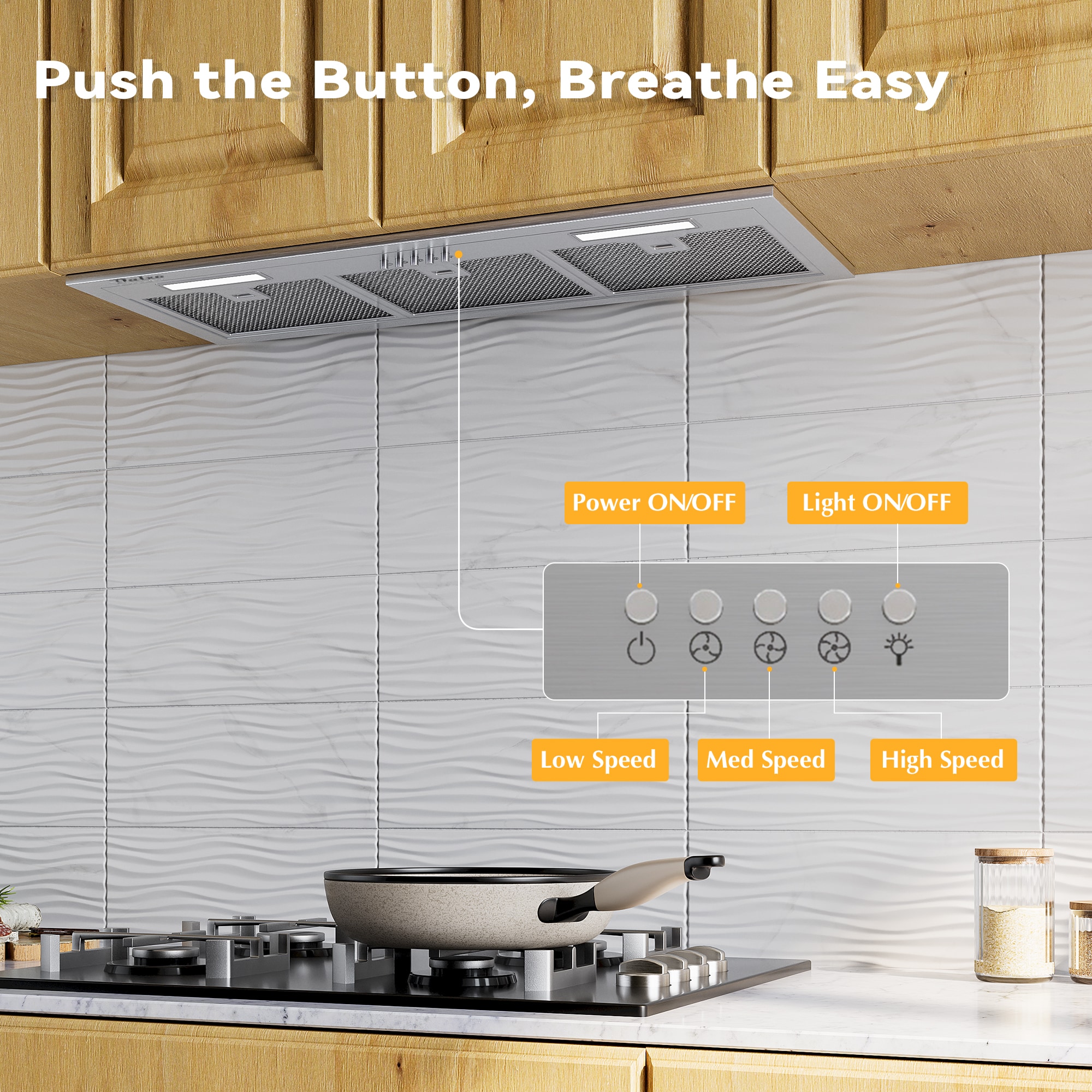 VIKIO HB0136A Undercabinet-Range-Hoods - View #5