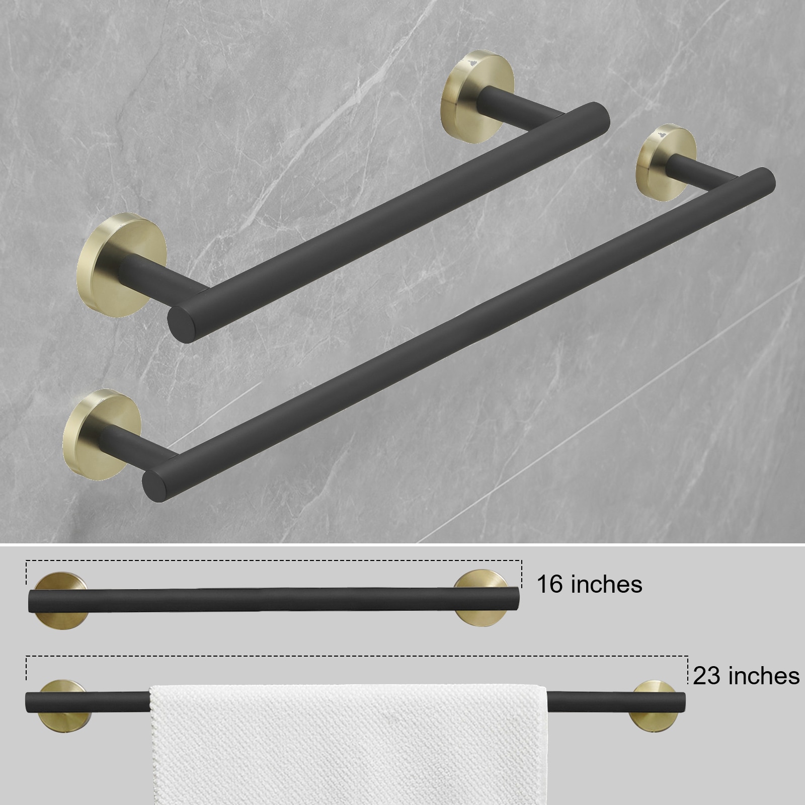 BWE A-91020-6-GBK Decorative-Bath-Hardware-Kits - View #3