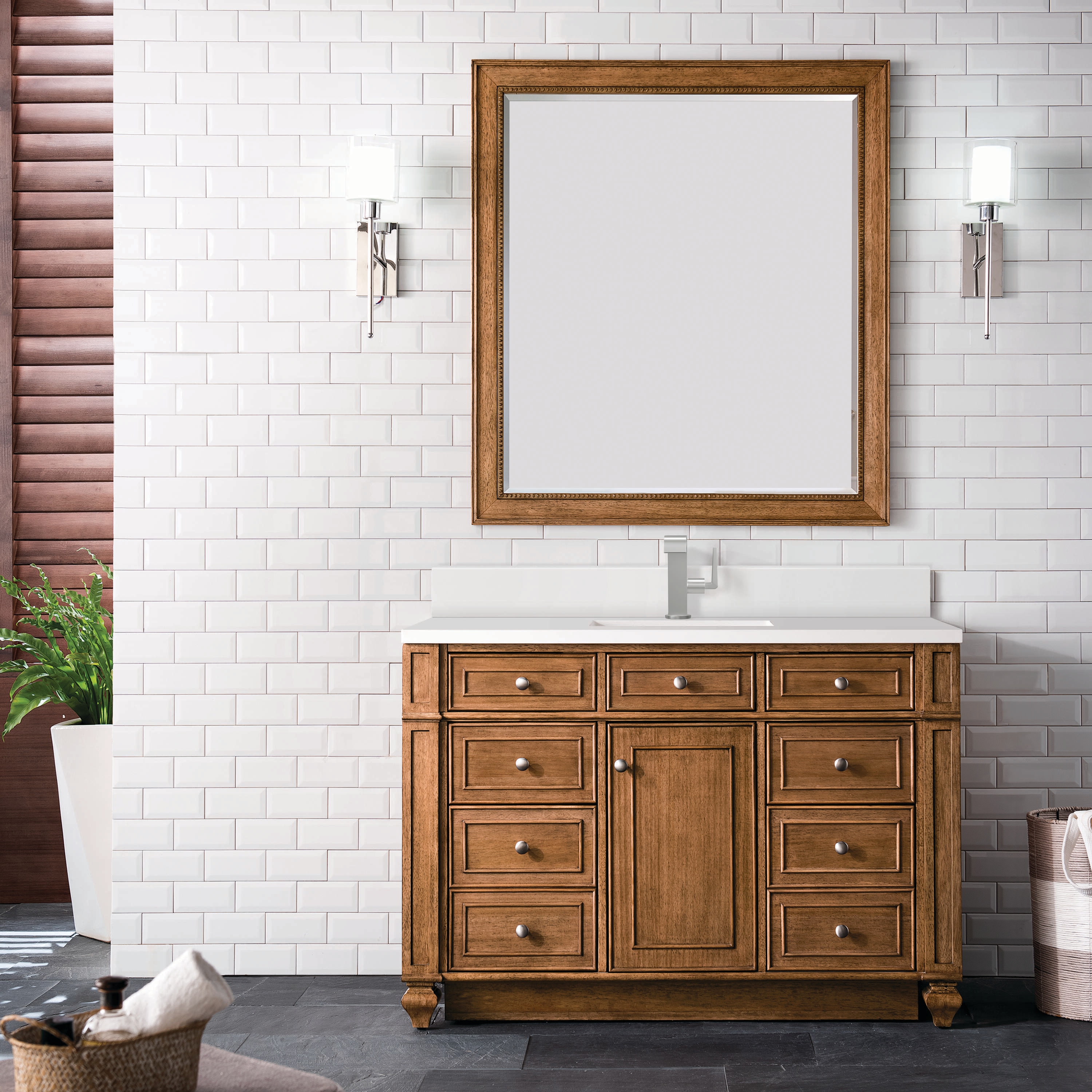 James Martin Vanities 157-V48-SBR-1WZ Bath-Vanity-Combo - View #2