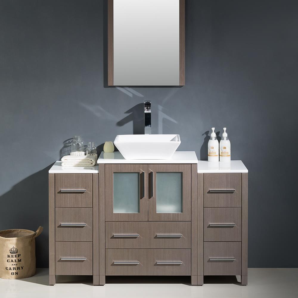 Fresca FVN62-122412GO-VSL Bath-Vanity-Combo - View #4