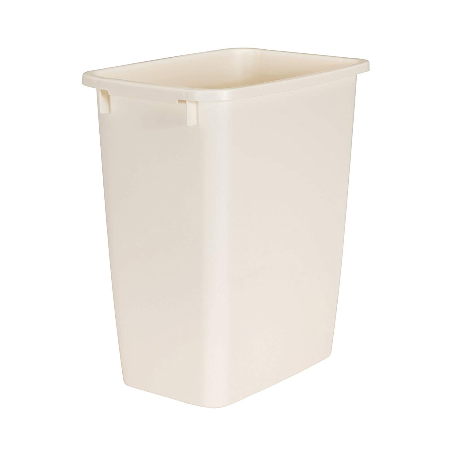 Rubbermaid Indoor Trash Can w/ No Lid, Gray Plastic, 10.25 Gal.  (FG295700GRAY)