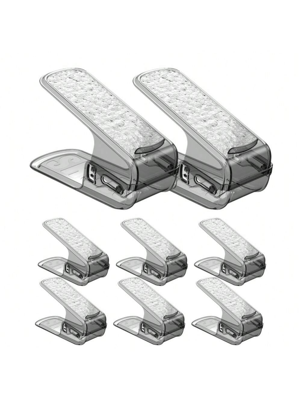 Qeetex Shoe Slots Organizer.Adjustable Shoe Stacker Storage Space Saver ...